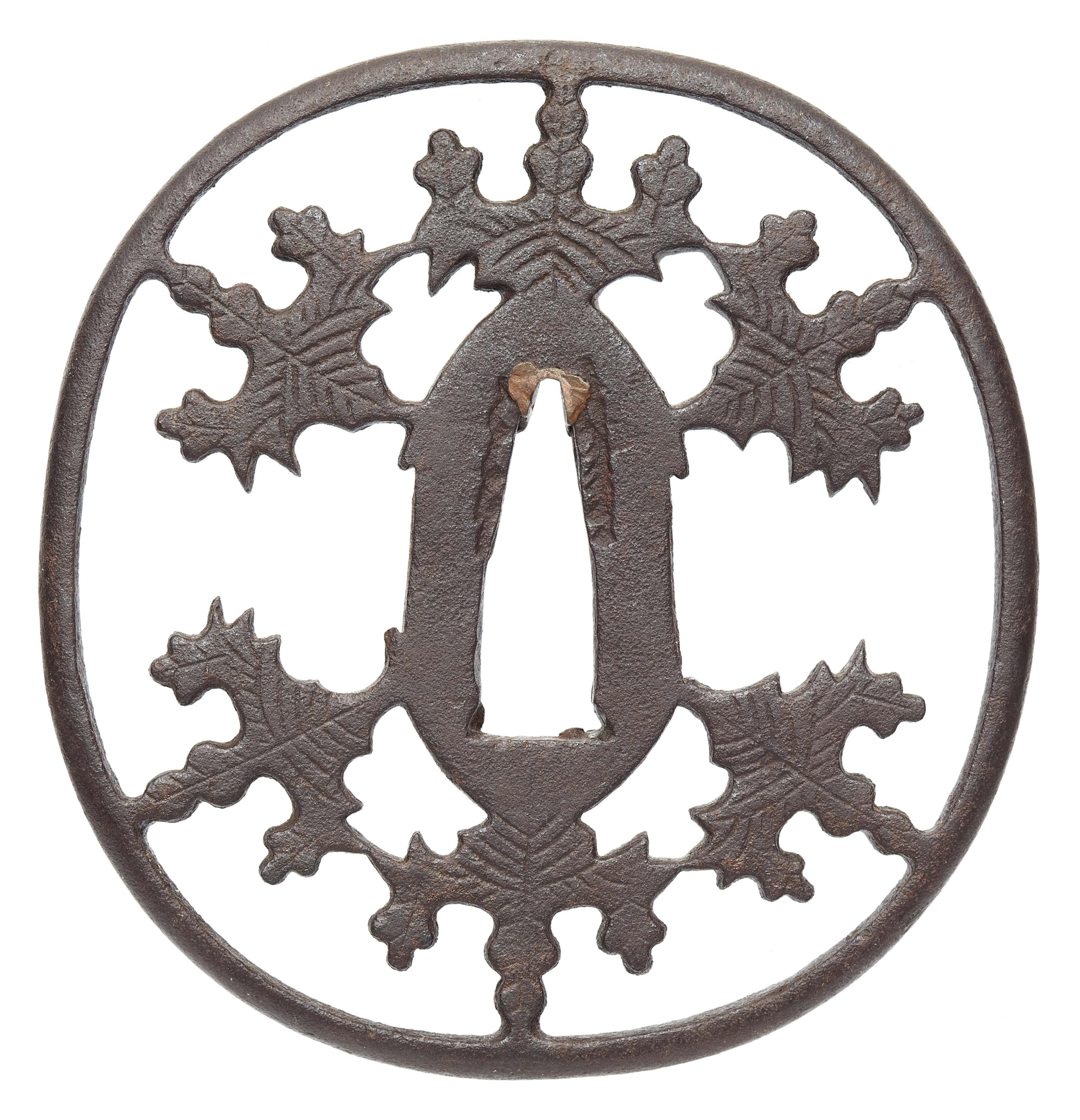 Tsuba. Eisen. Edo-Zeit - image-2