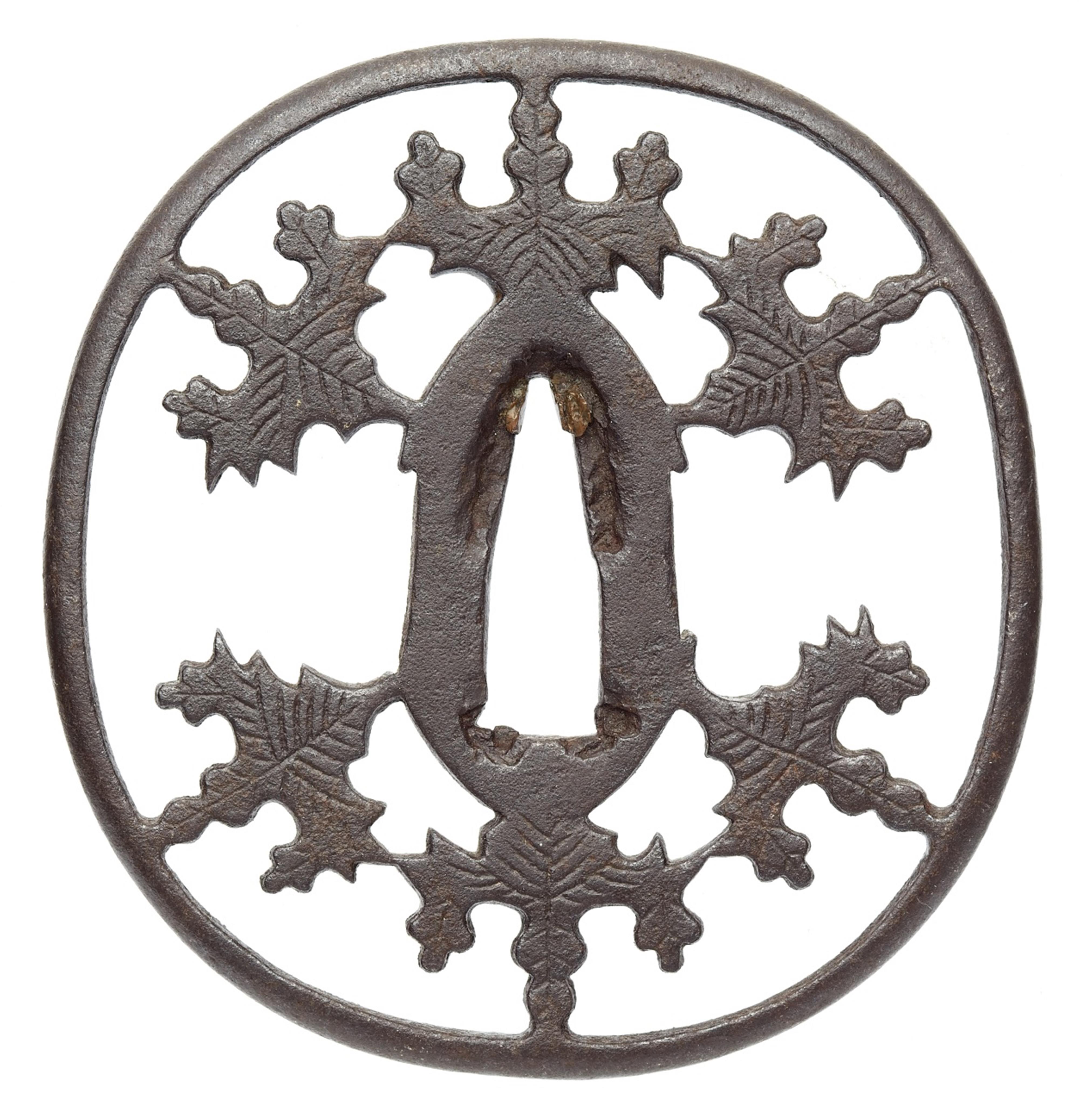 Tsuba. Eisen. Edo-Zeit - image-1