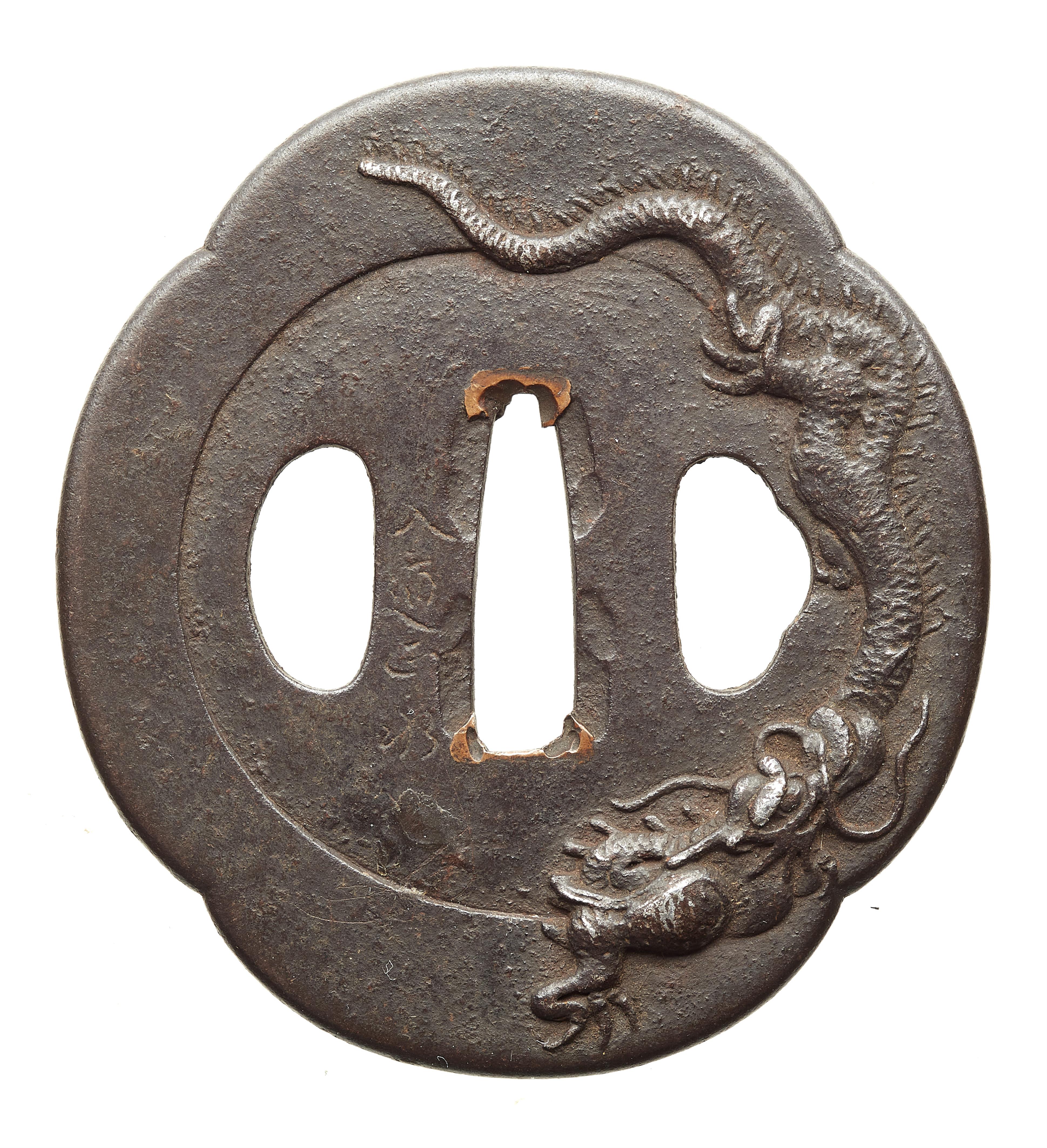 Vier tsuba. Eisen. 19. Jh. - image-4