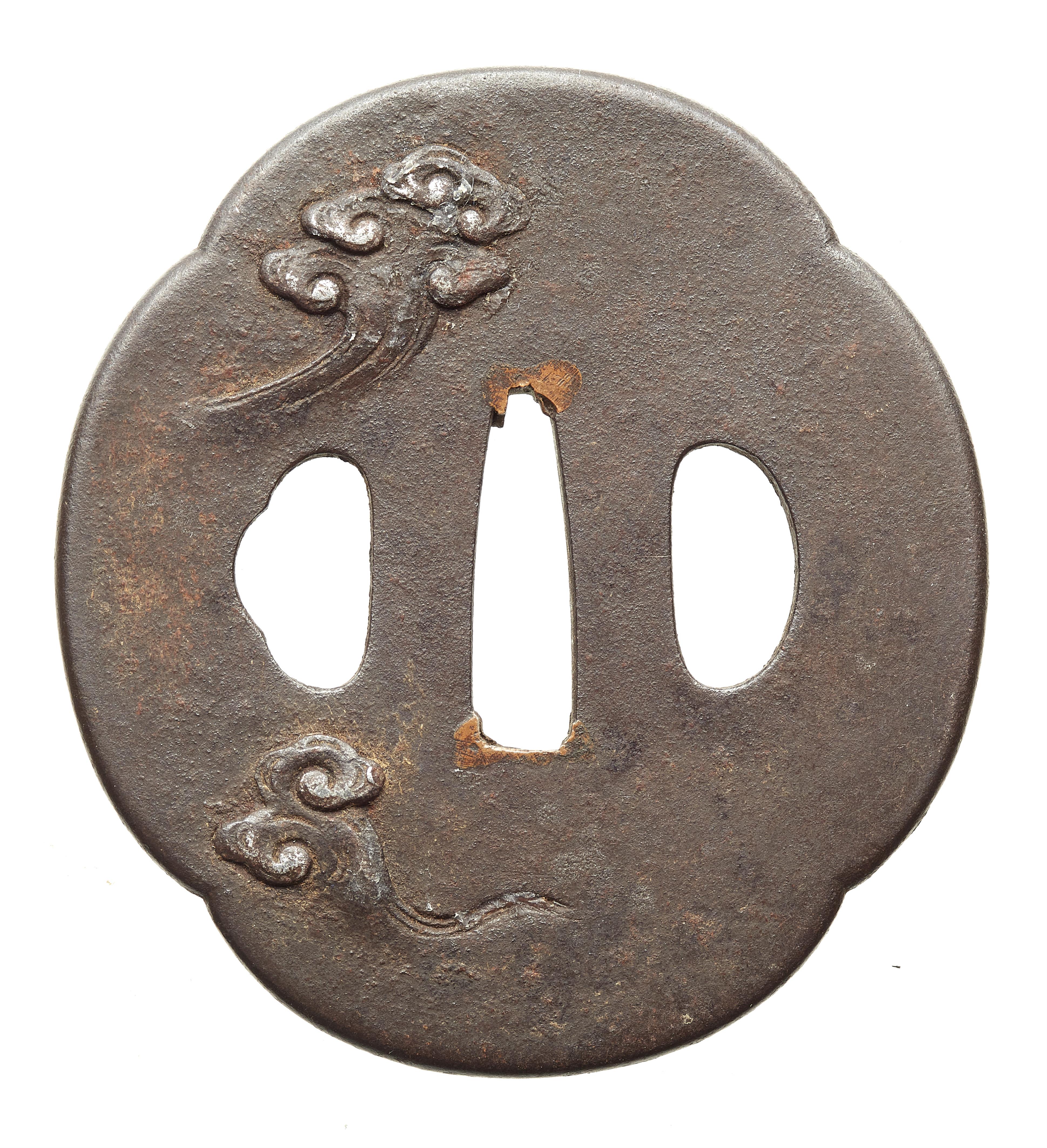 Vier tsuba. Eisen. 19. Jh. - image-5