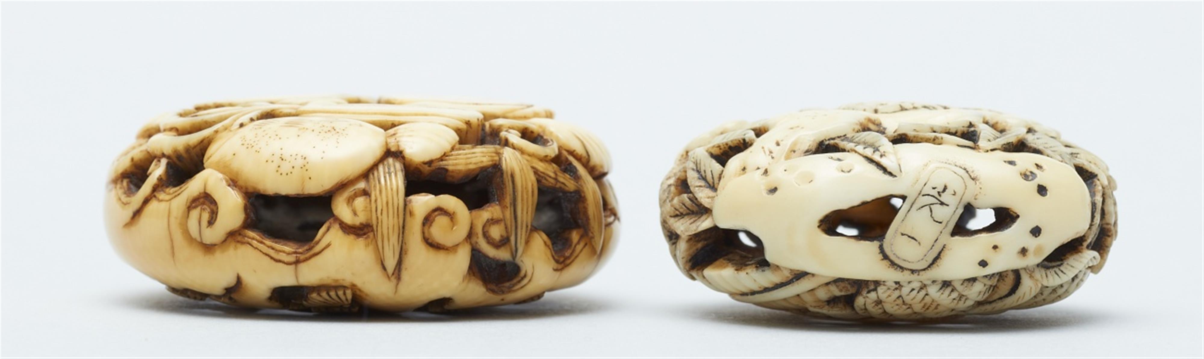 Two ryusa manju. 19th century - image-2