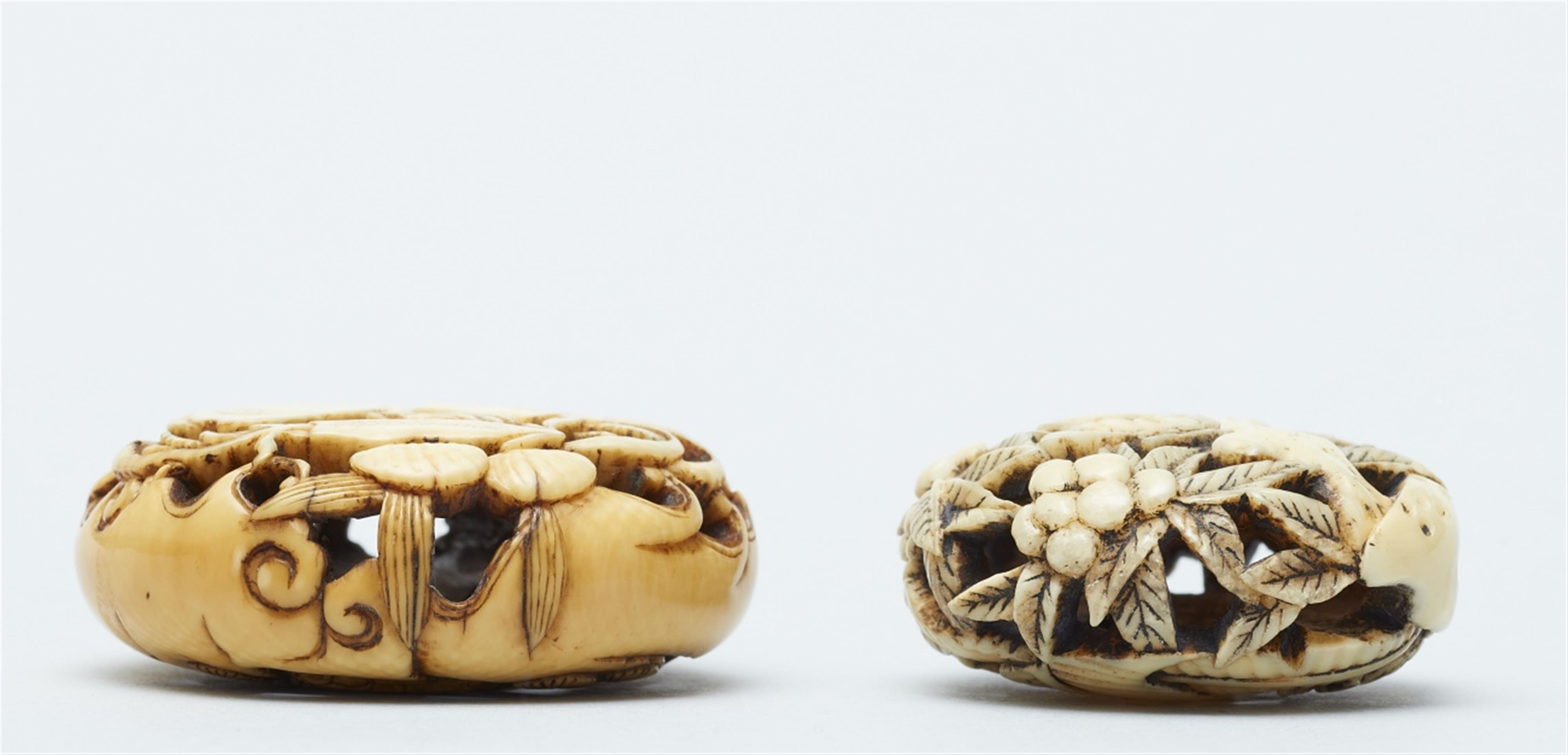 Two ryusa manju. 19th century - image-5