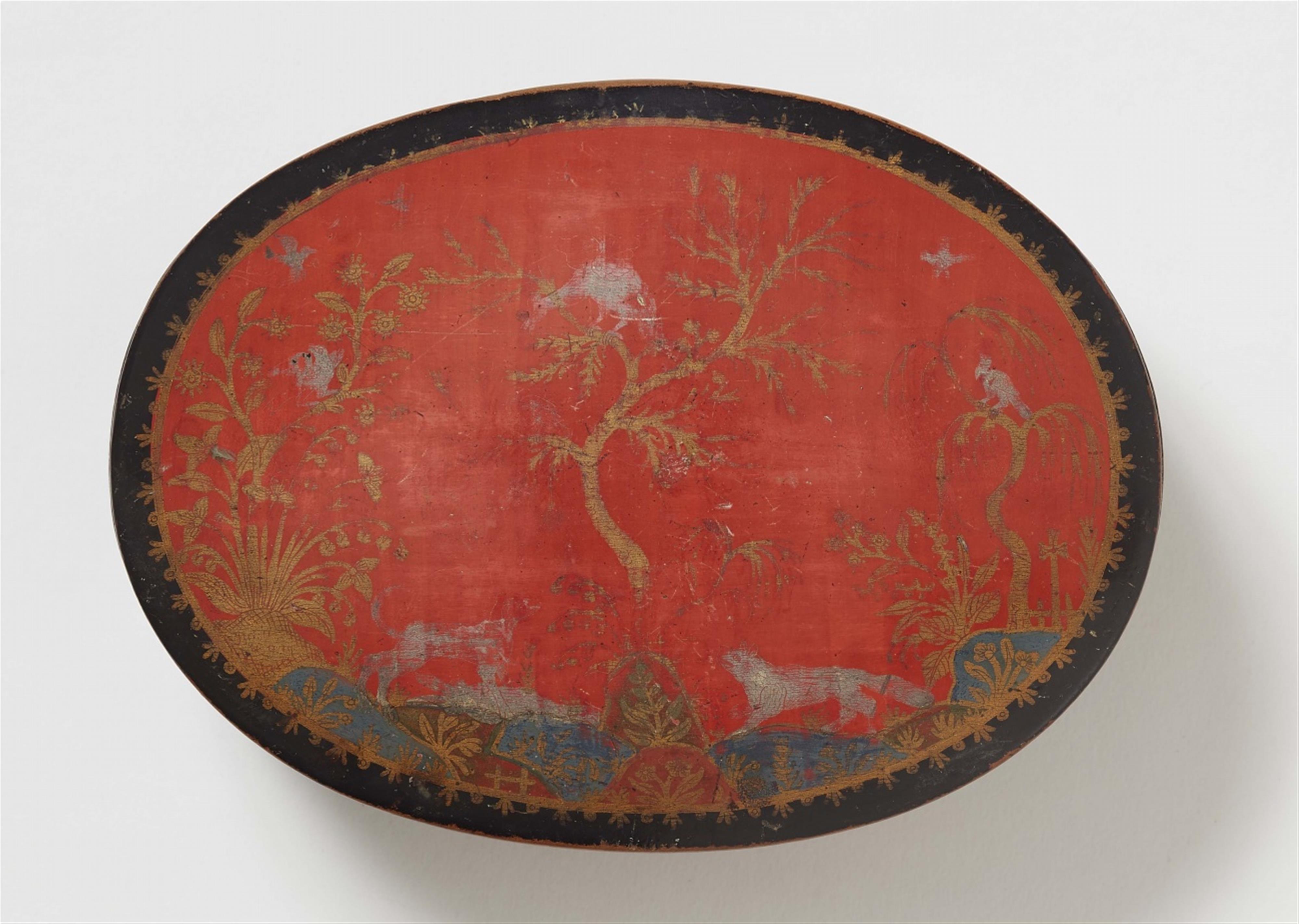 A rare lacquered box decorated with animals - image-2