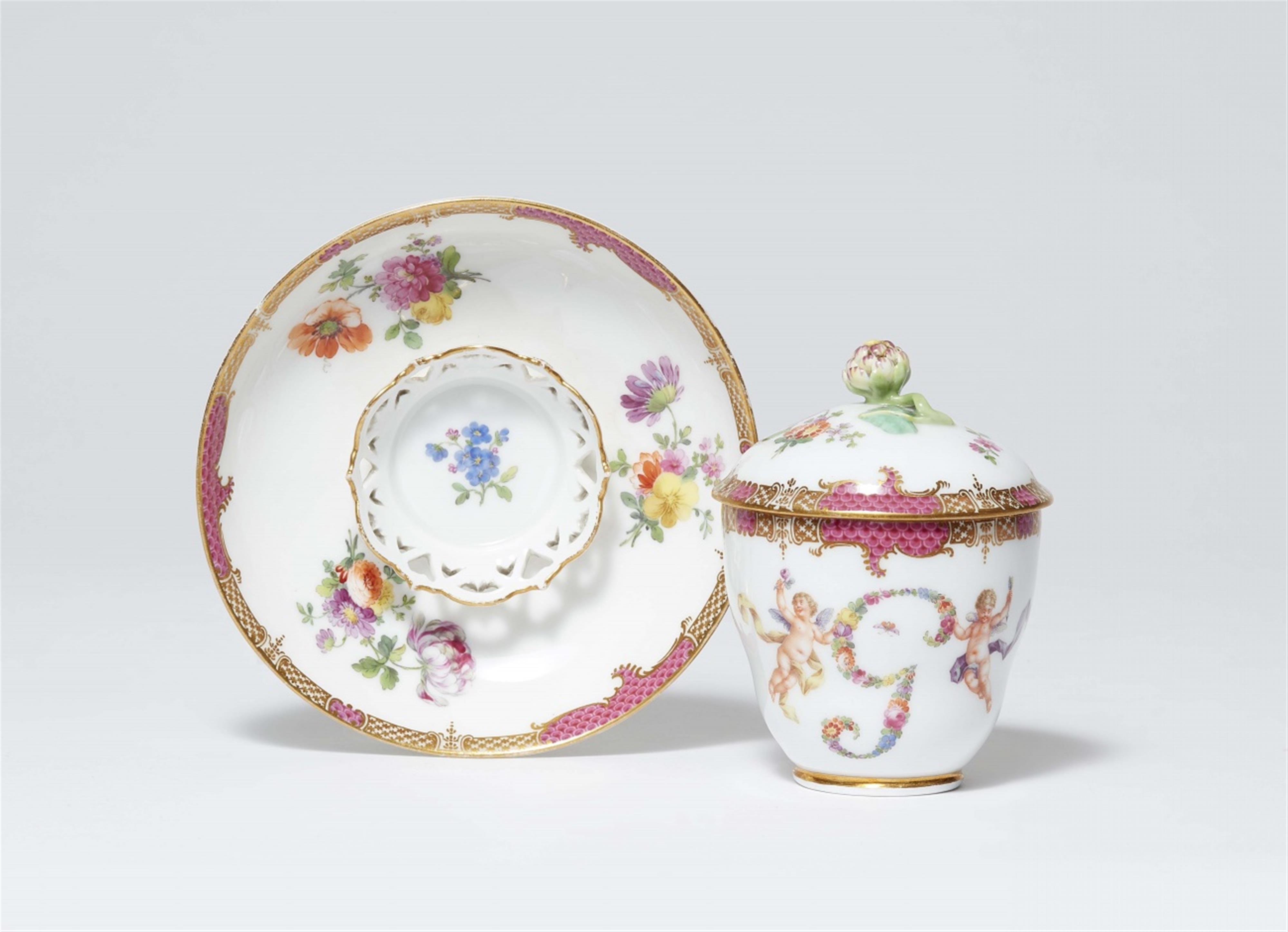 A Berlin KPM porcelain trembleuse with the initial “G” - image-1