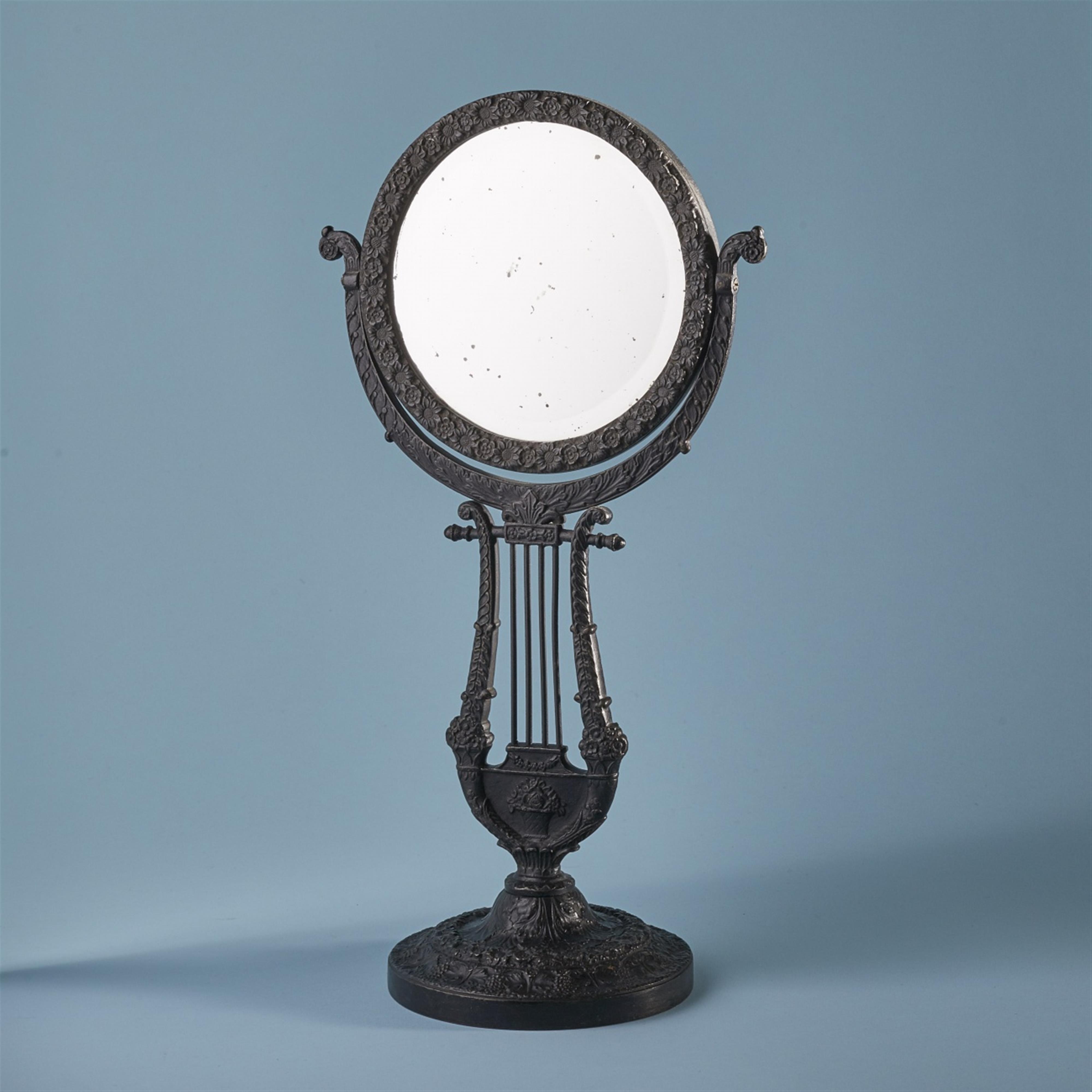 A cast iron dressing table mirror - image-1