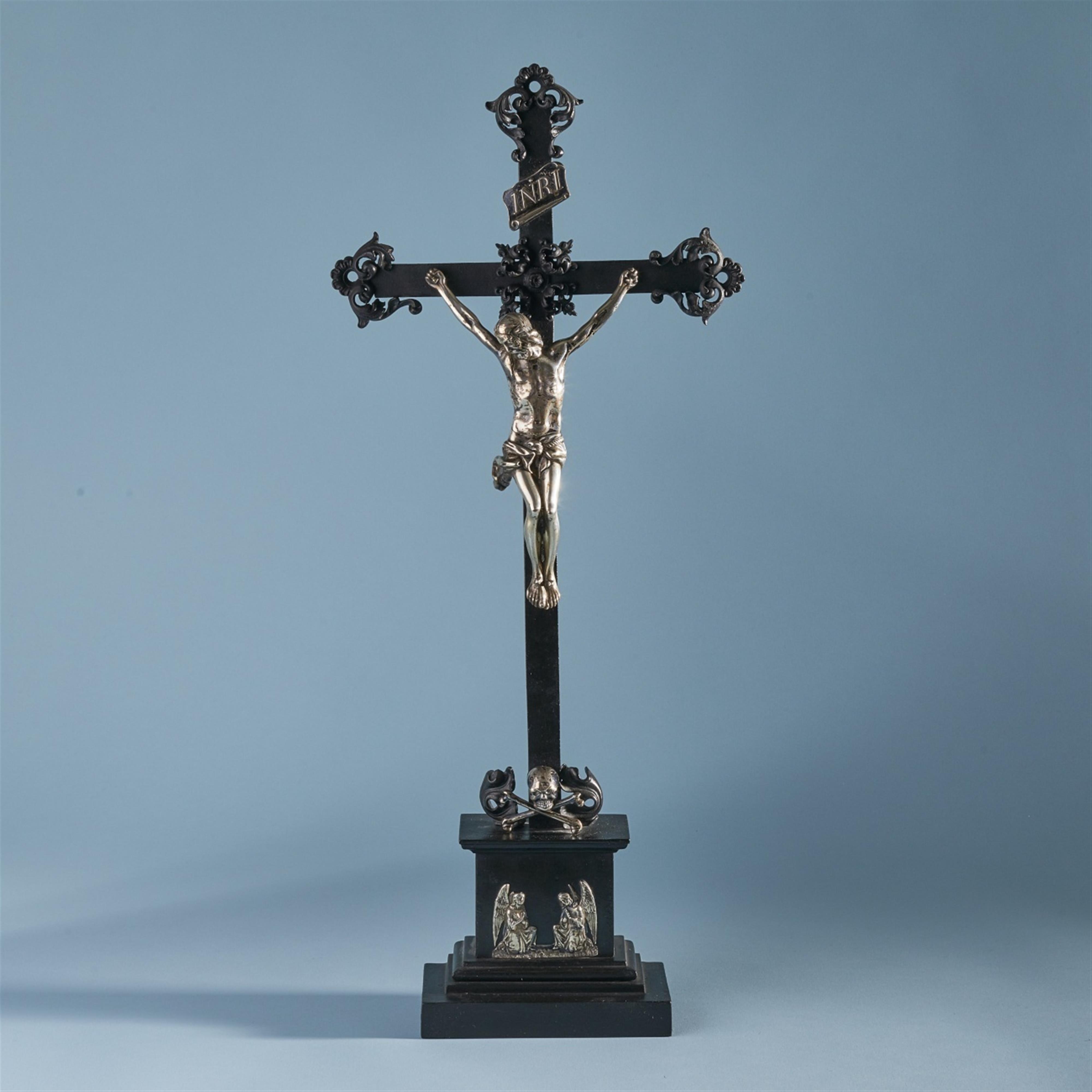 A cast iron crucifix - image-1