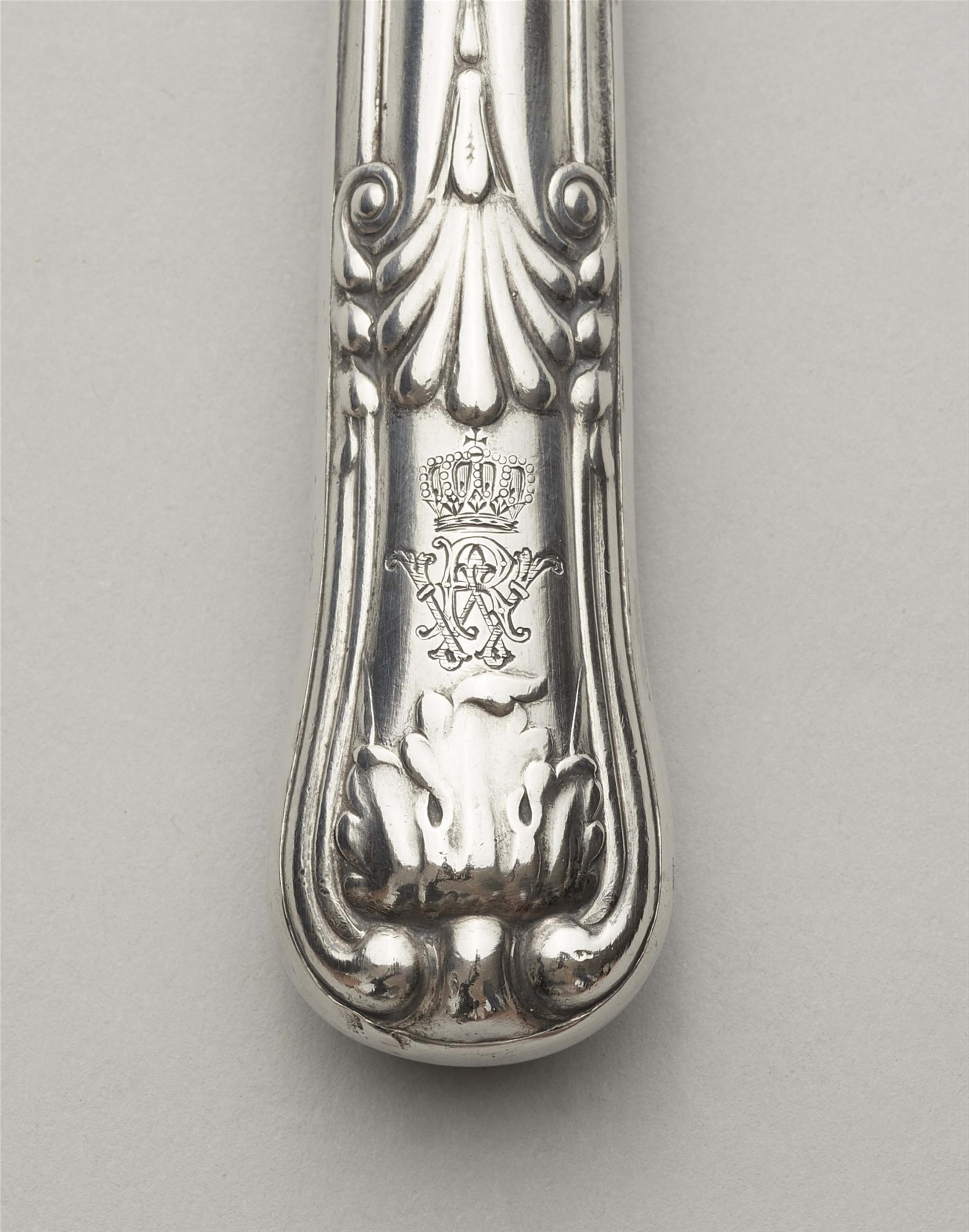 A set of silver salad cutlery made for Wilhelm II - image-2