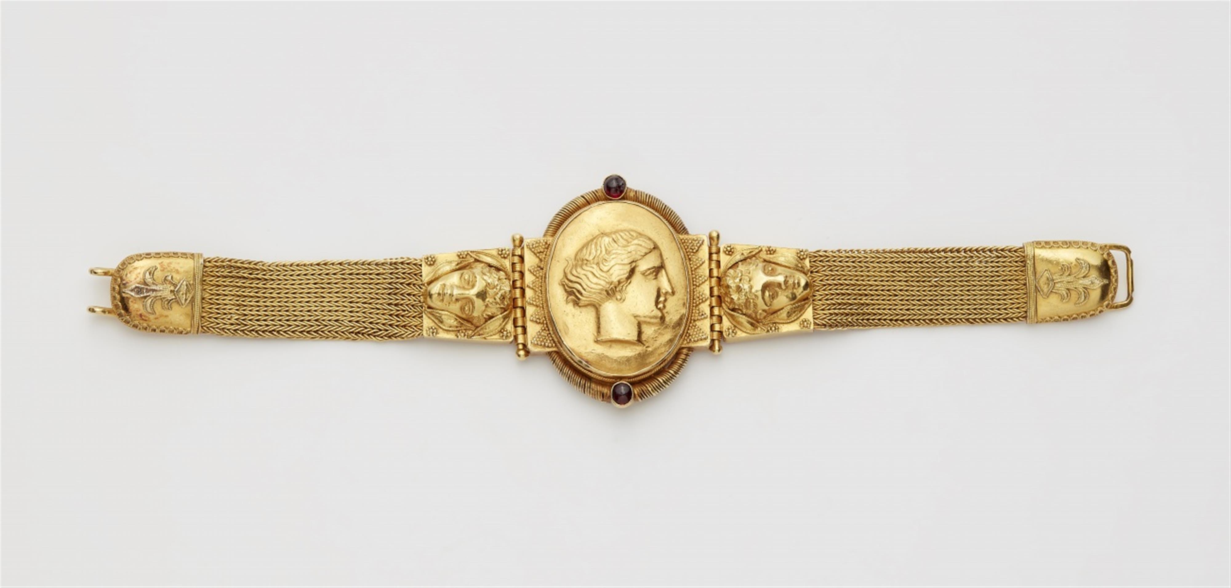 A 22k gold Hellenistic revival style bracelet - image-1