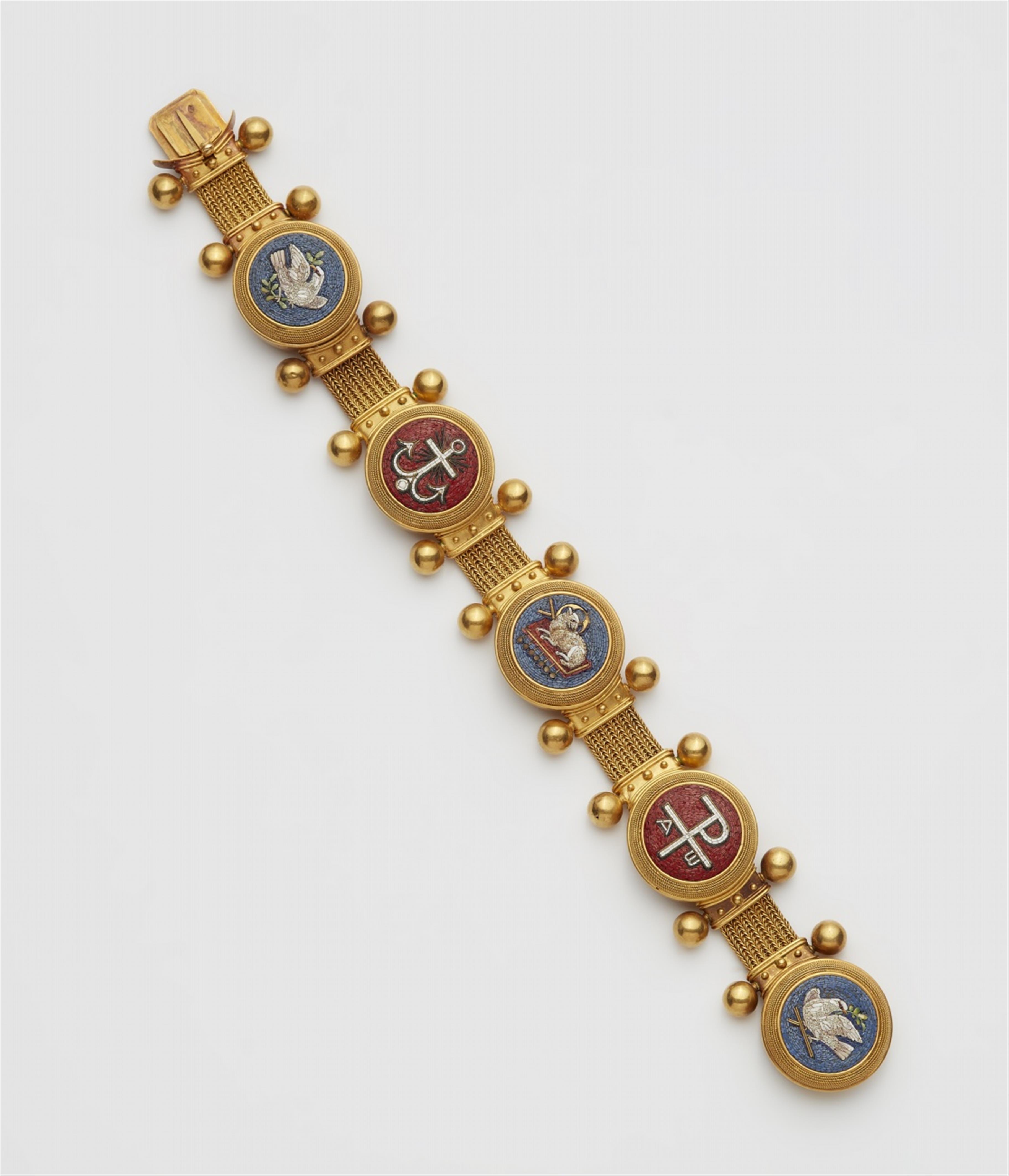 Souvenir-Armband mit Mikromosaiken - image-1