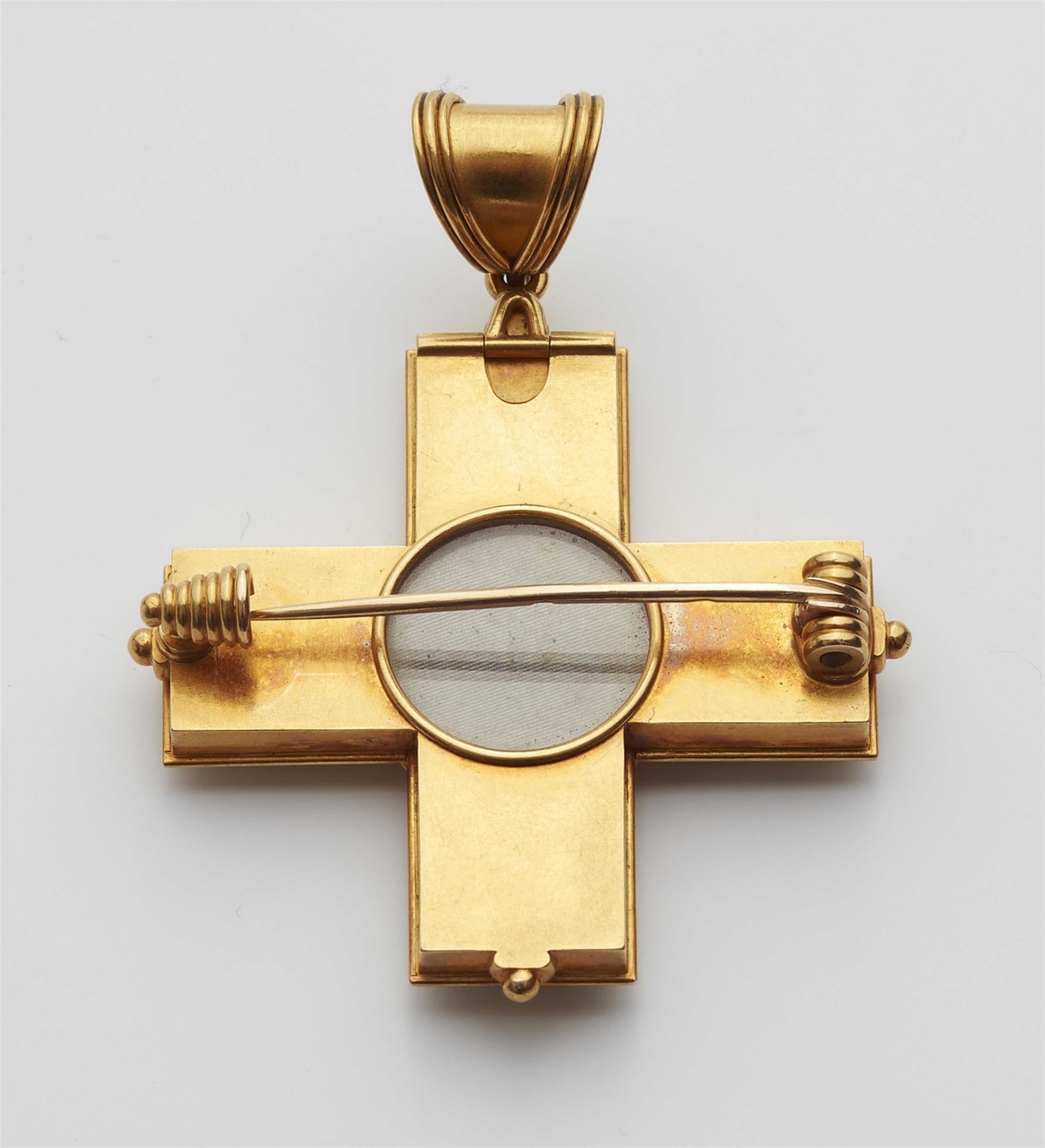 A micromosaic cross pendant - image-2