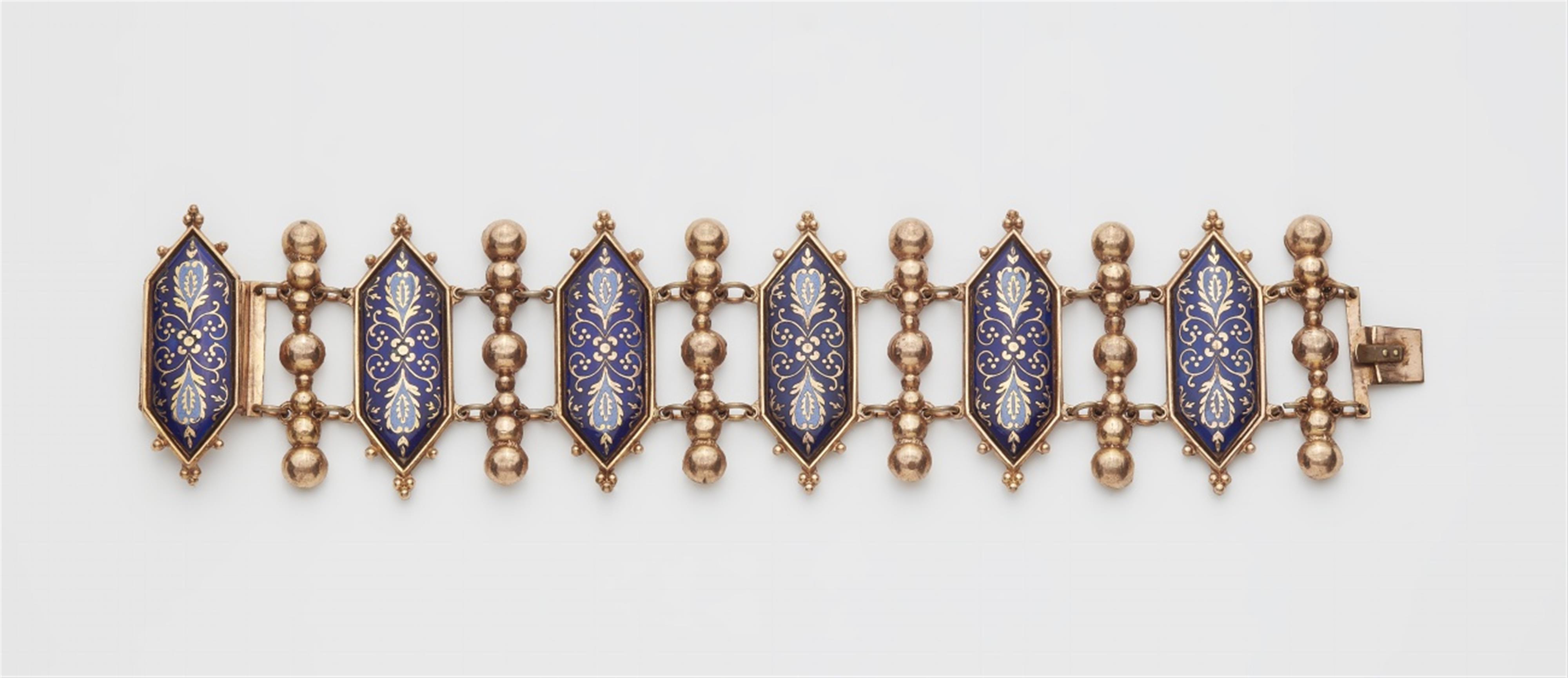 A Historicist enamel bracelet - image-1