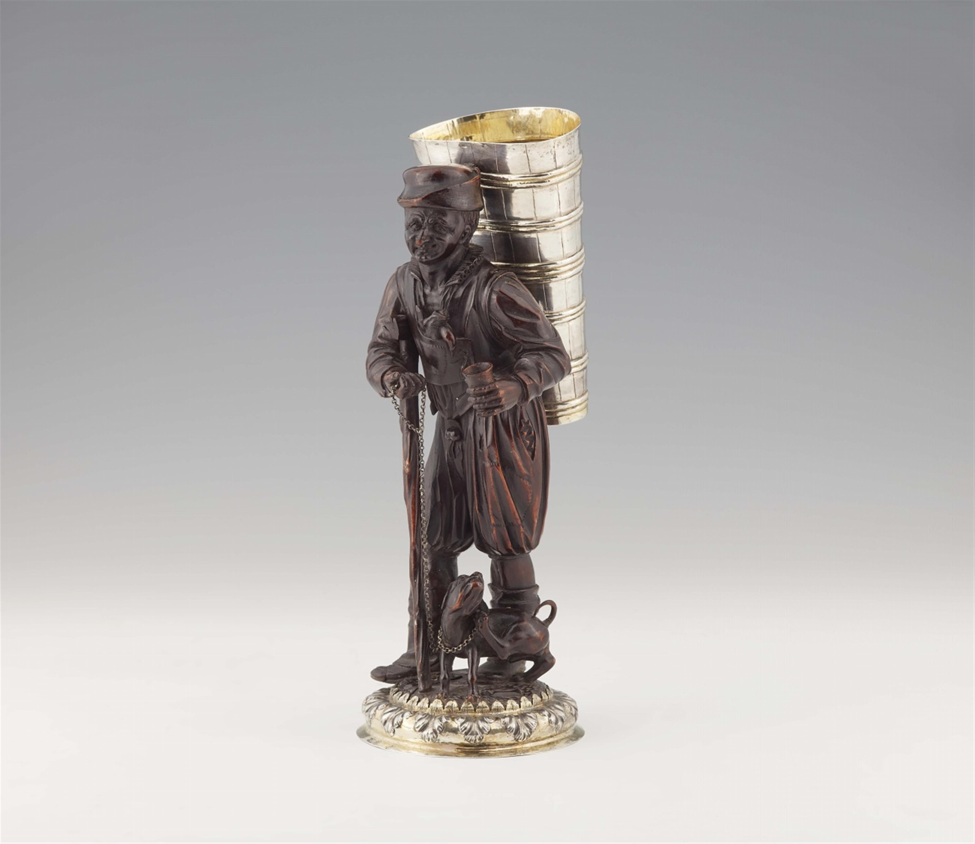 A Basel silver-mounted Büttenmann figure - image-1