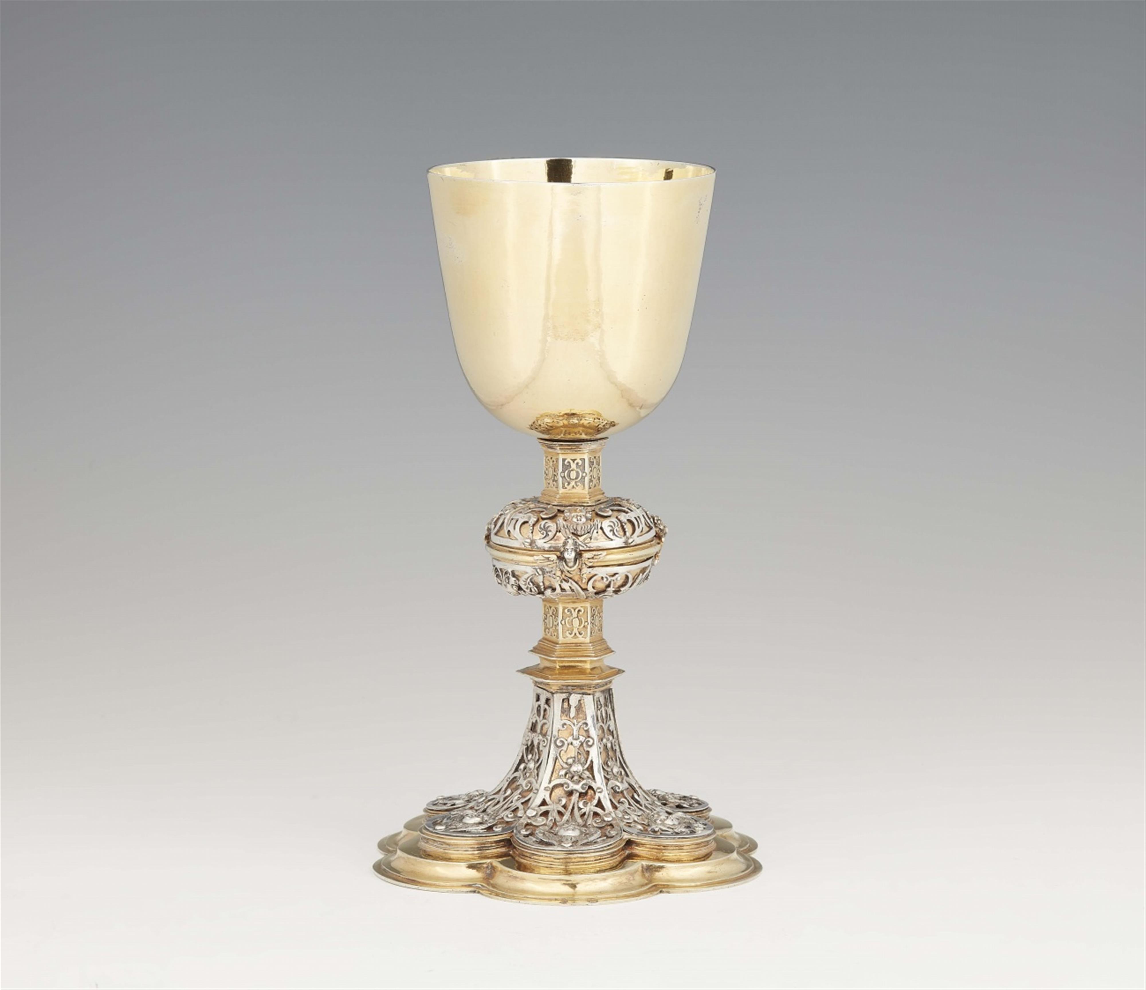 An Augsburg Renaissance silver chalice - image-1