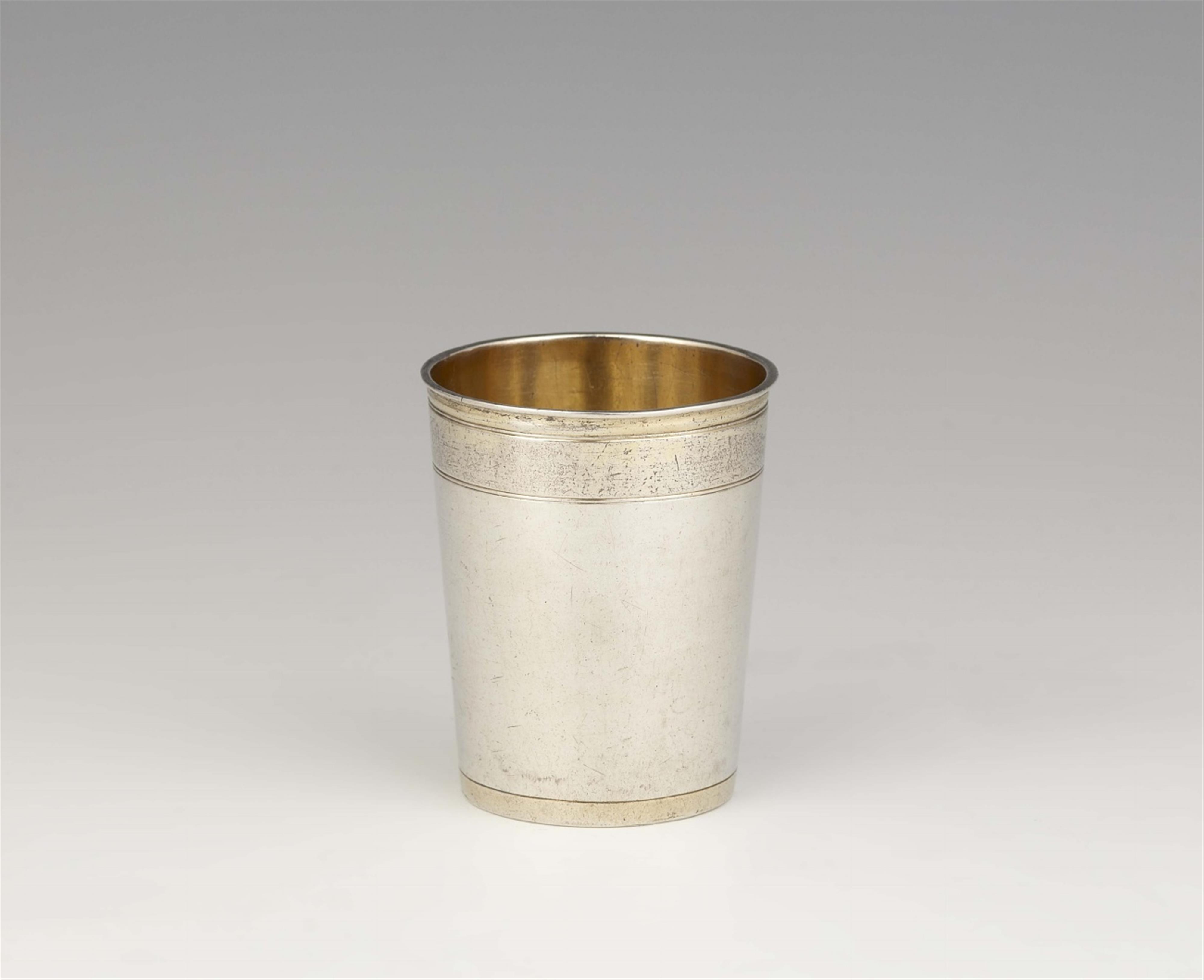 A small Augsburg silver beaker - image-1