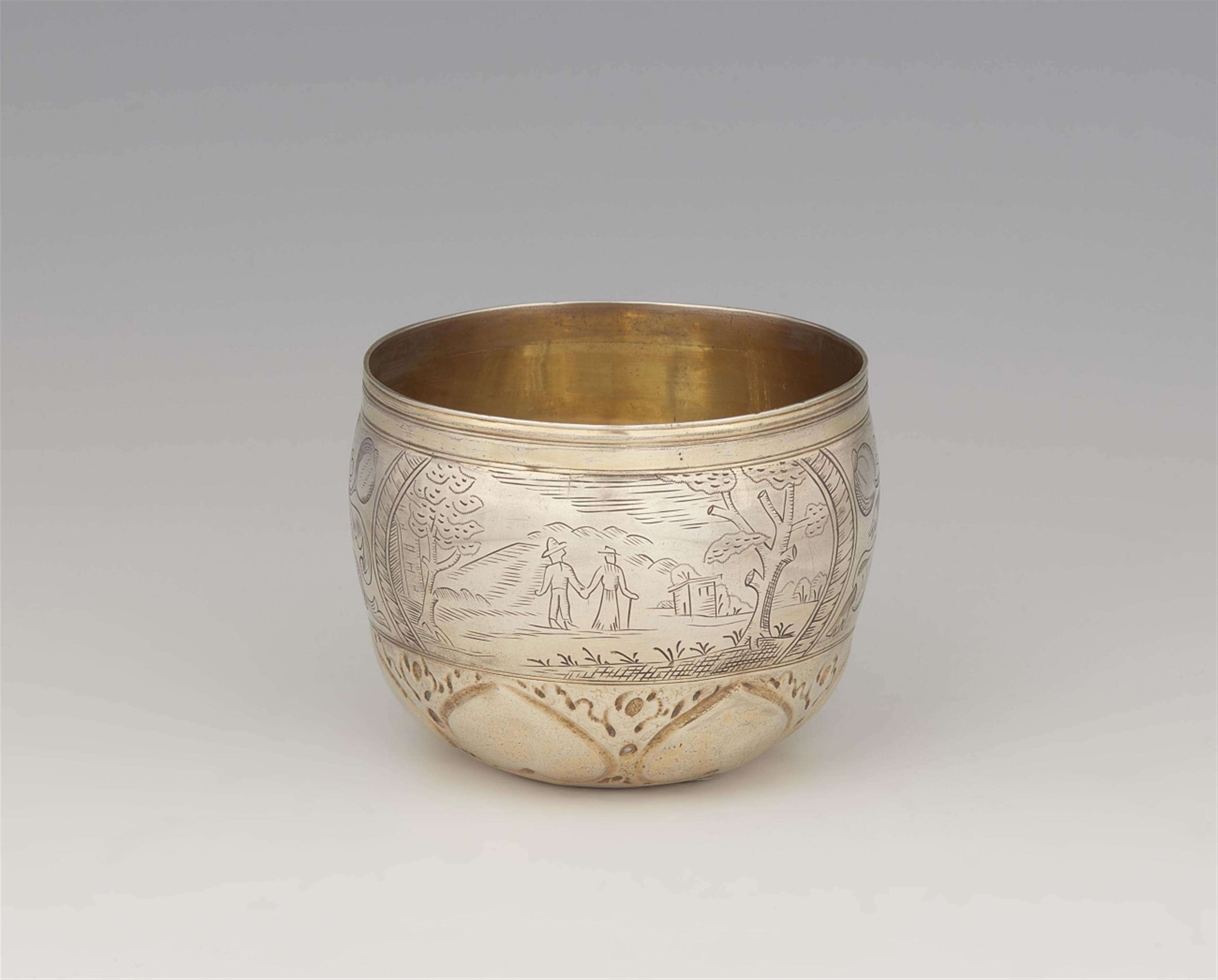 An Augsburg silver beaker - image-1