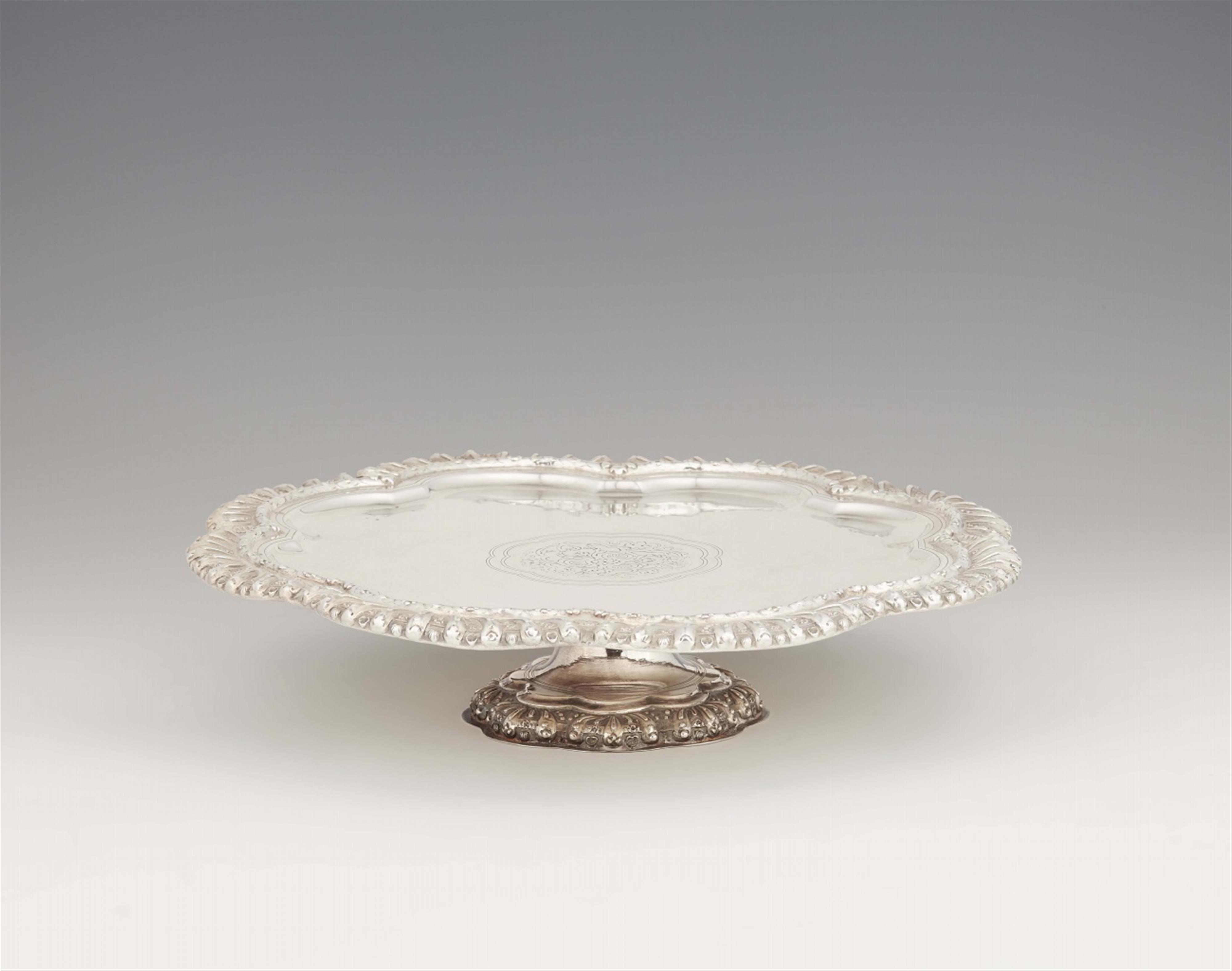 An Augsburg silver platter - image-1