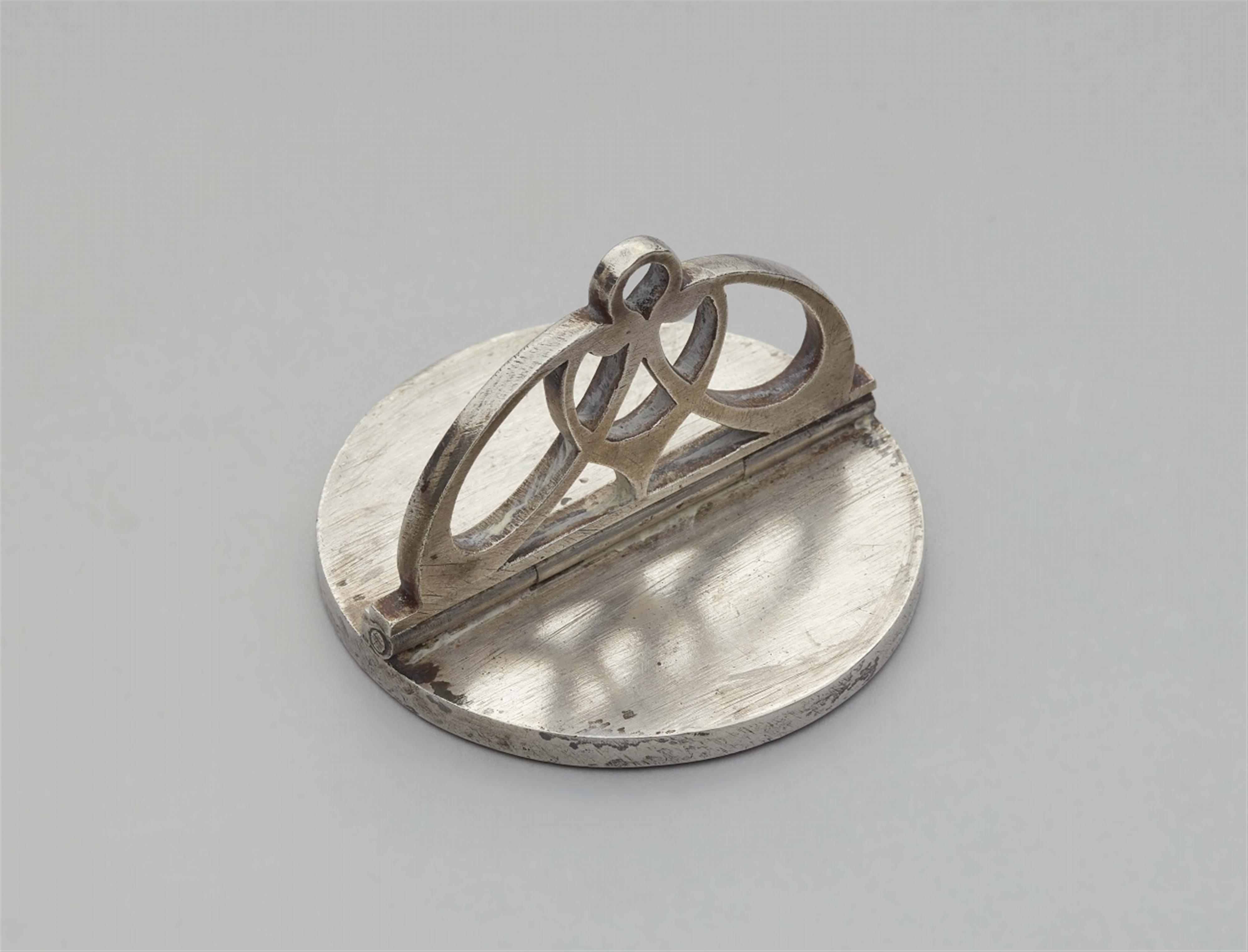 A silver seal made for Cornelis de Boodt - image-1