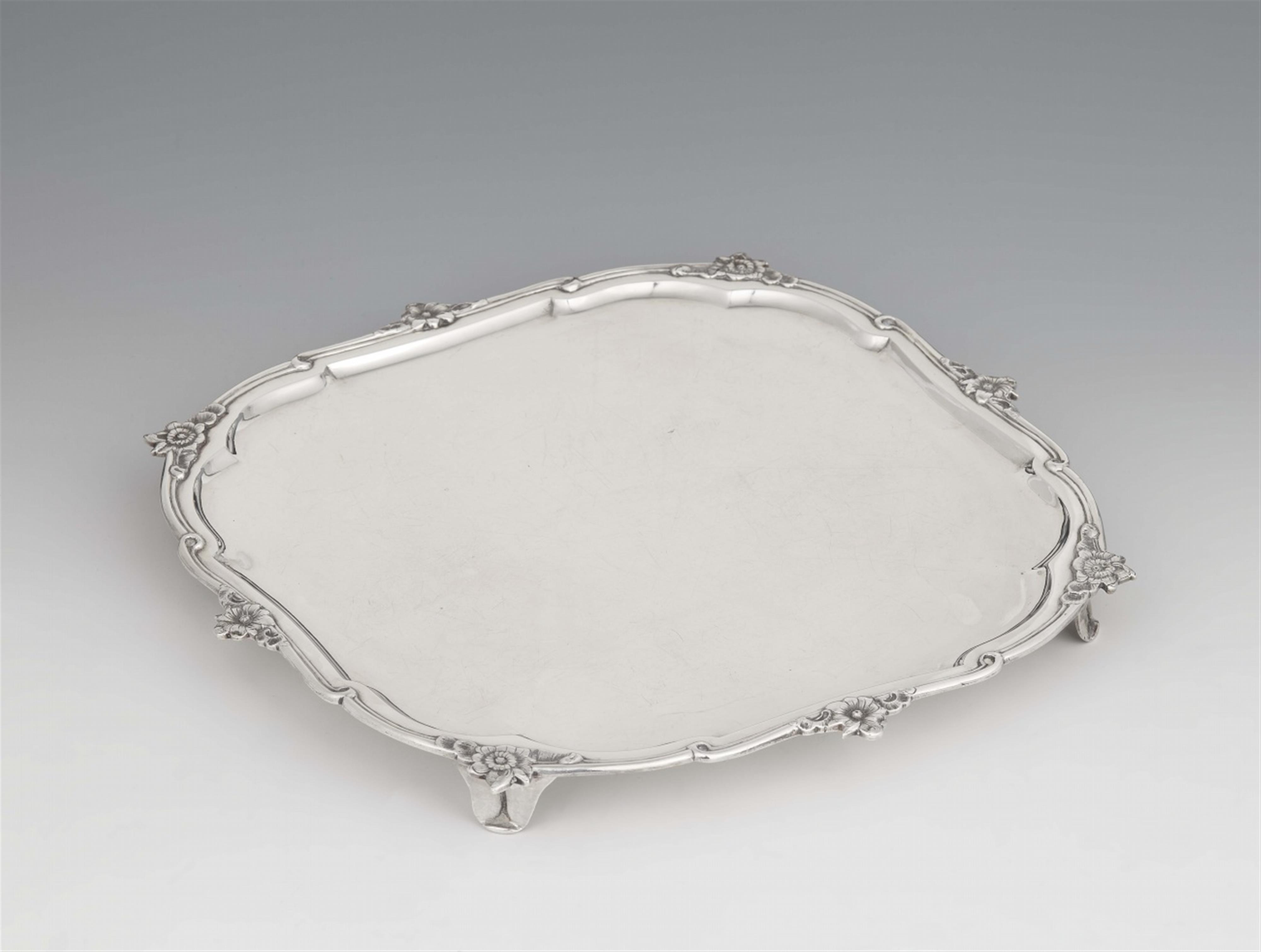 An Amsterdam silver tray - image-1