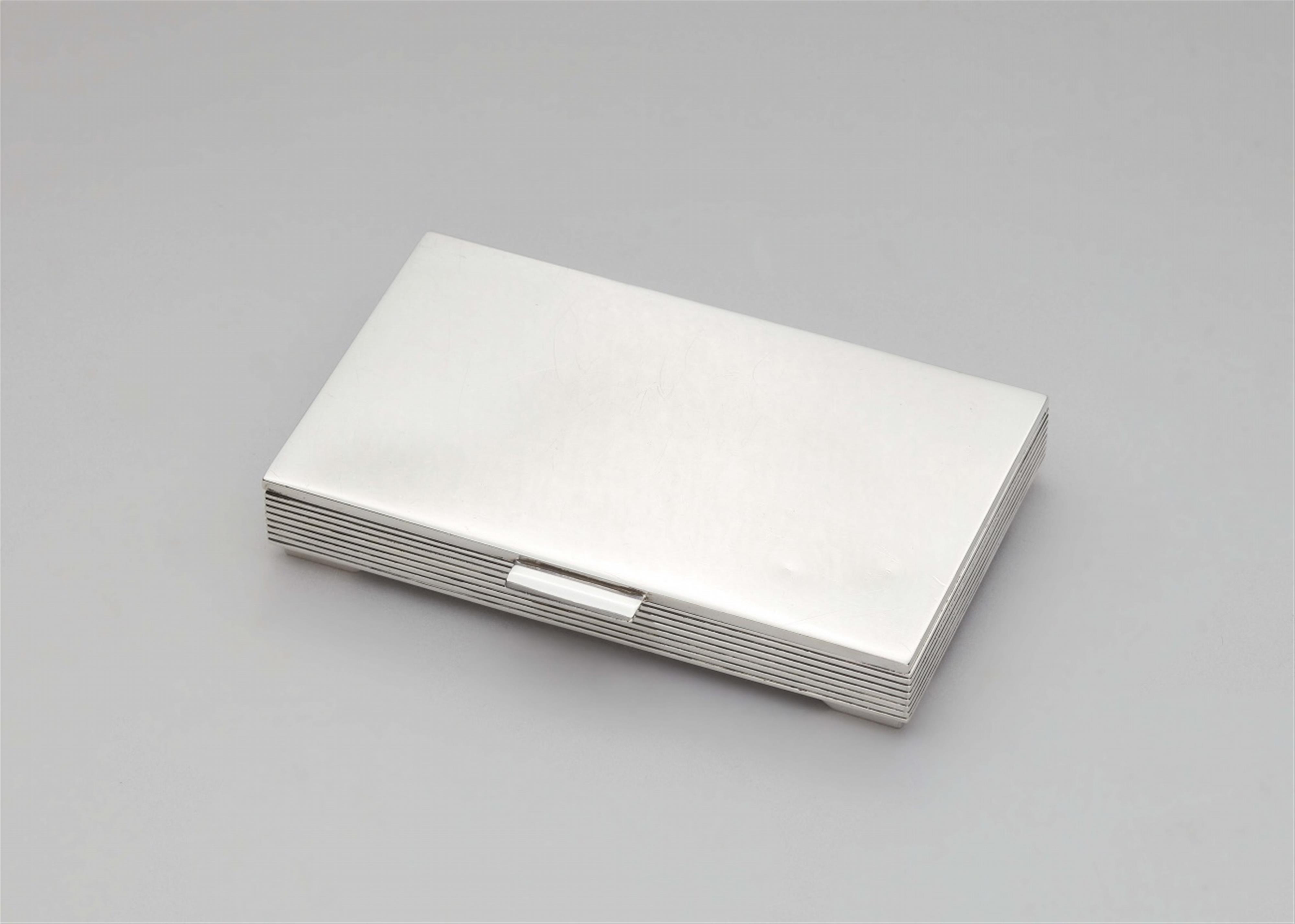 A Copenhagen silver cigarette case by Georg Jensen, model no. 712 - image-1