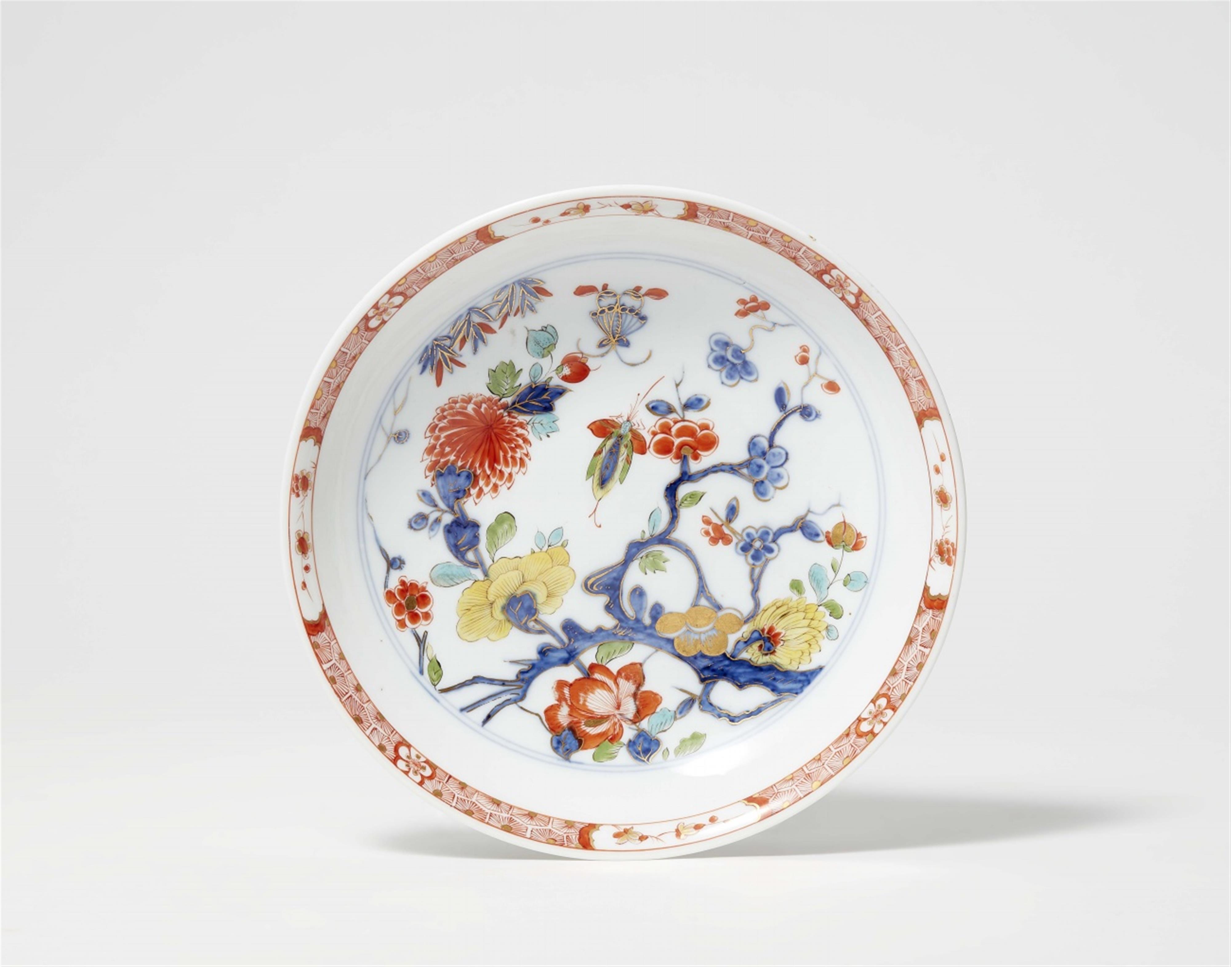 A Meissen porcelain dish with branch motifs - image-1