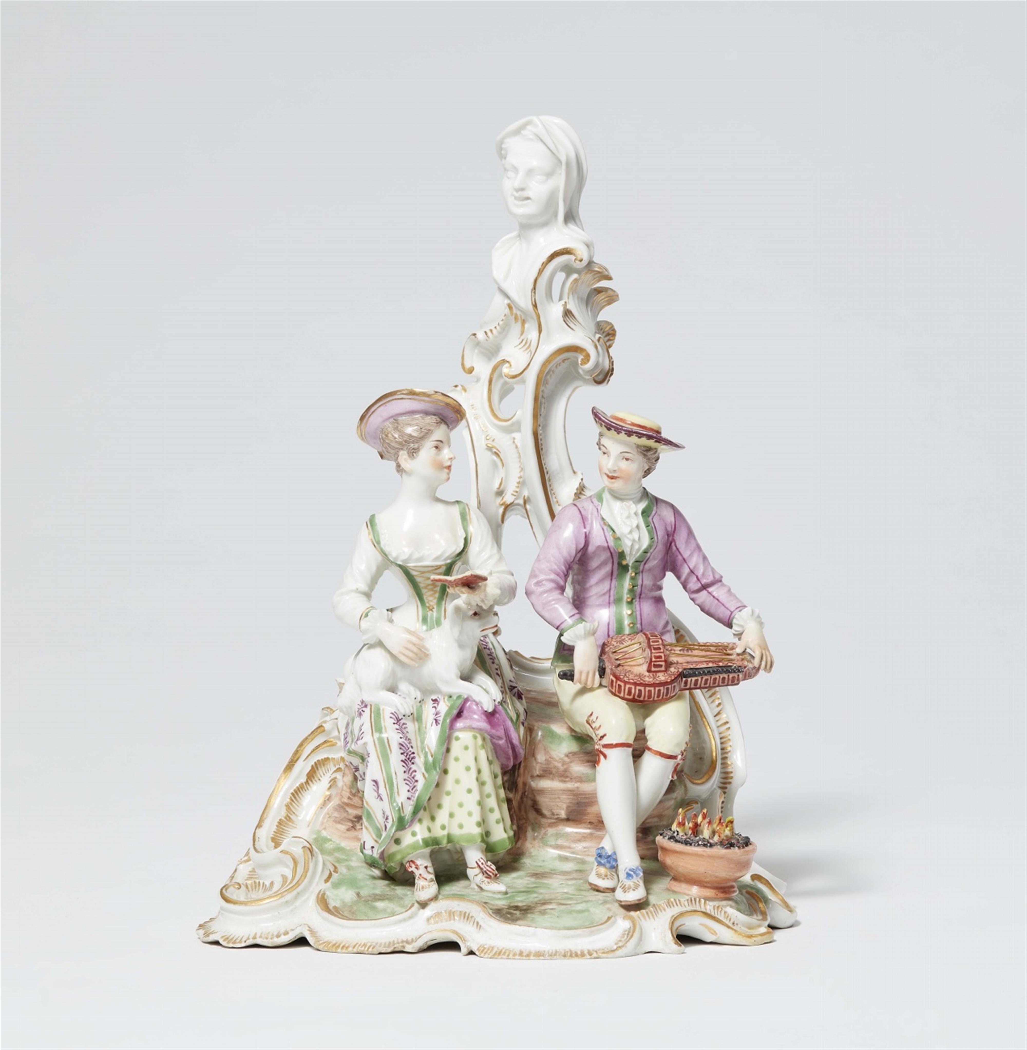 A Ludwigsburg porcelain model “Winter” - image-1