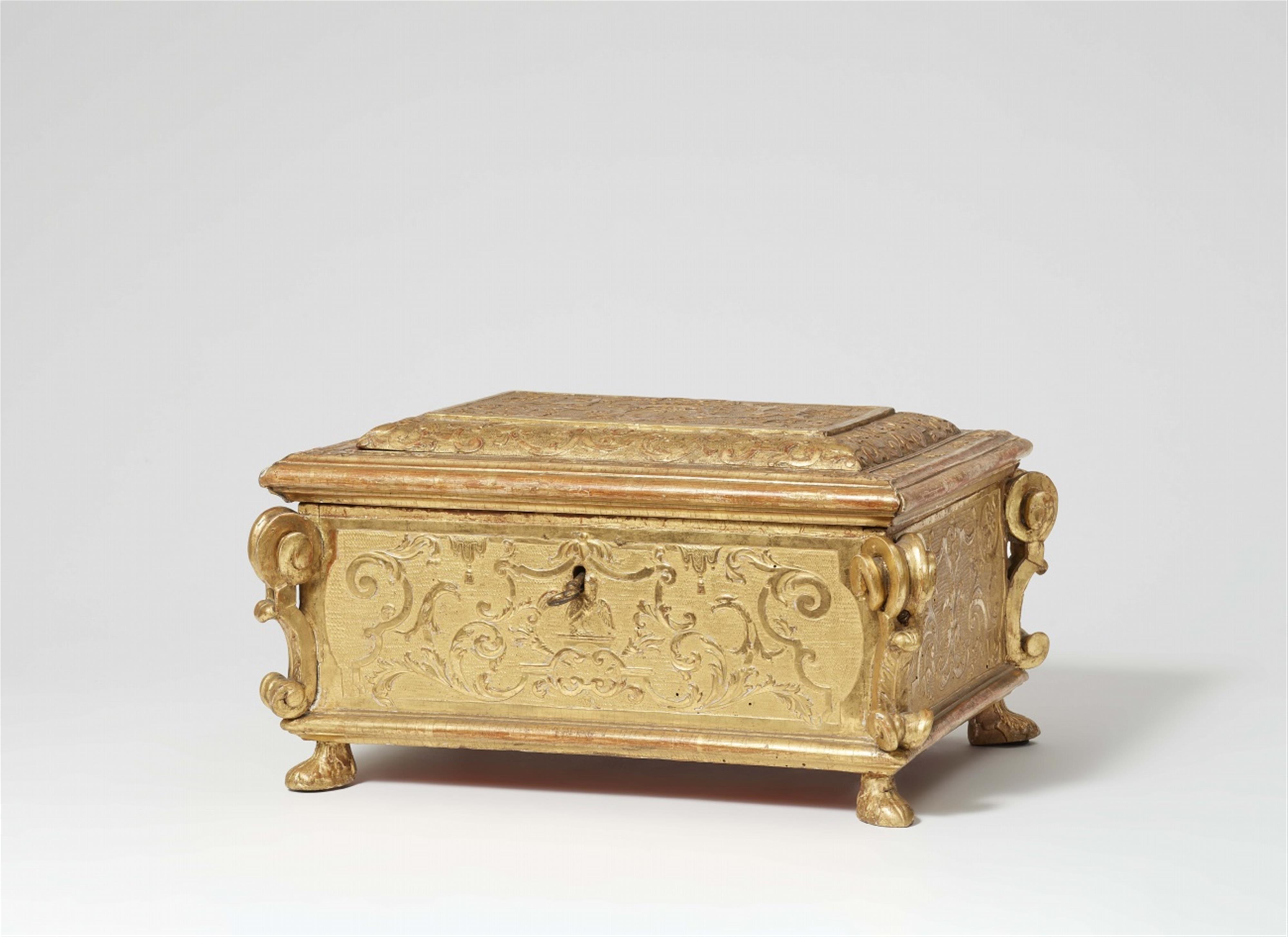 A Roman box with pastiglia decoration - image-1