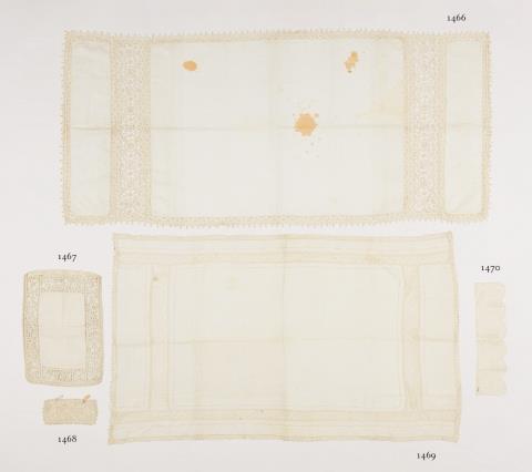 Decke mit Reticella-Spitze - image-1