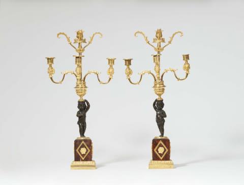 Paar Girandoles im Stil Louis XVI - image-1