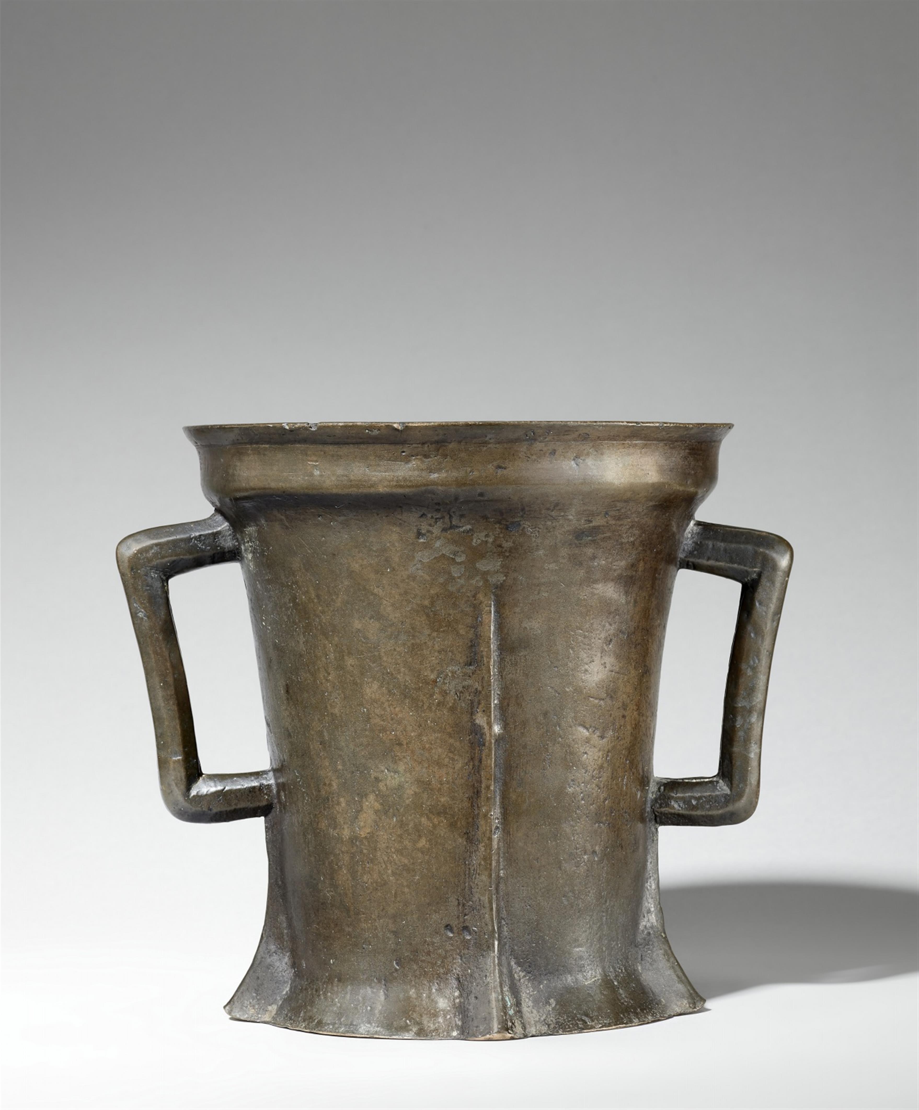 A large Gothic double-handled mortar - image-1