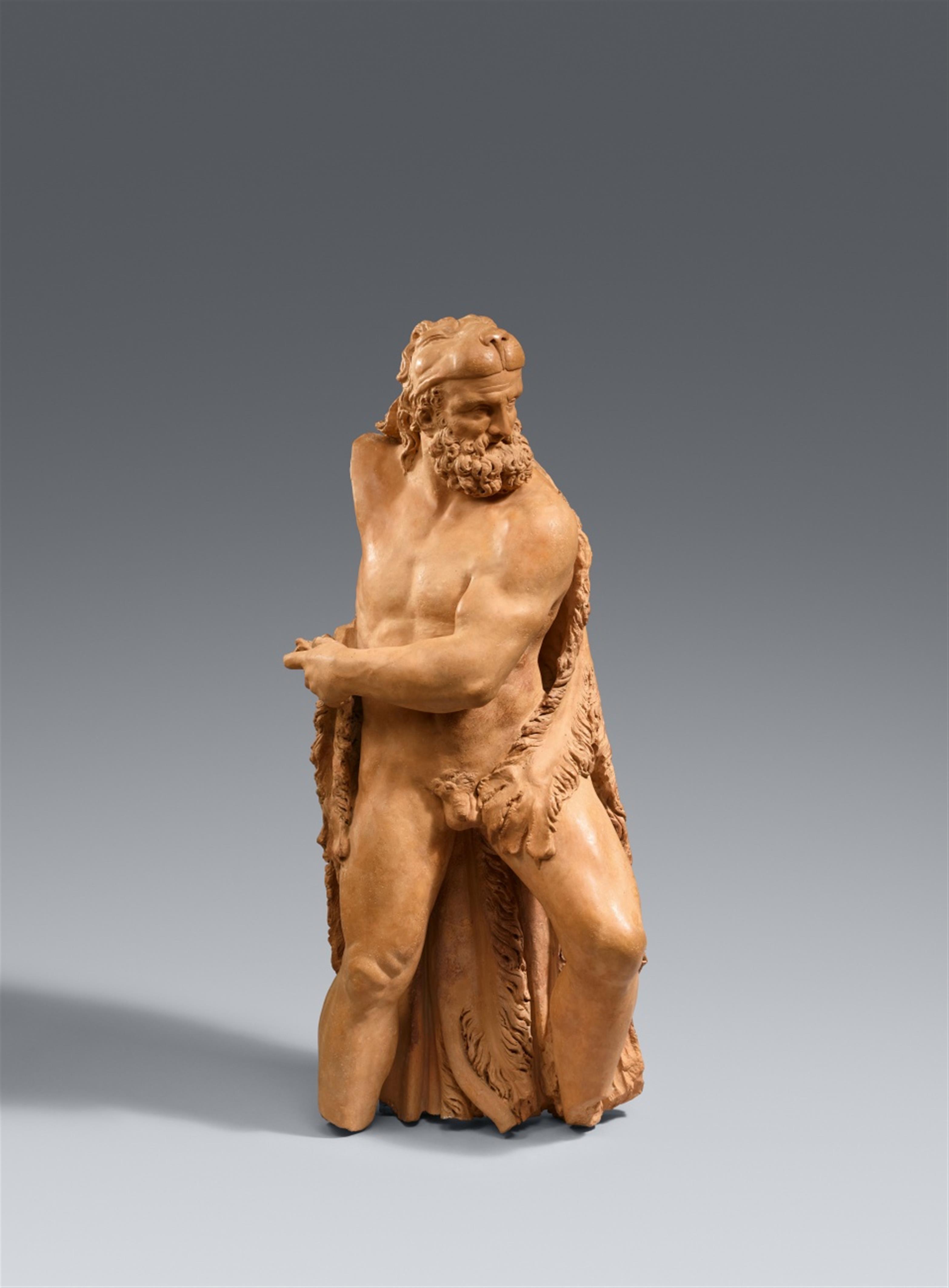 Tommaso della Porta the Younger, attributed to - A terracotta figure of Hercules attributed to Tommaso della Porta the Younger - image-1