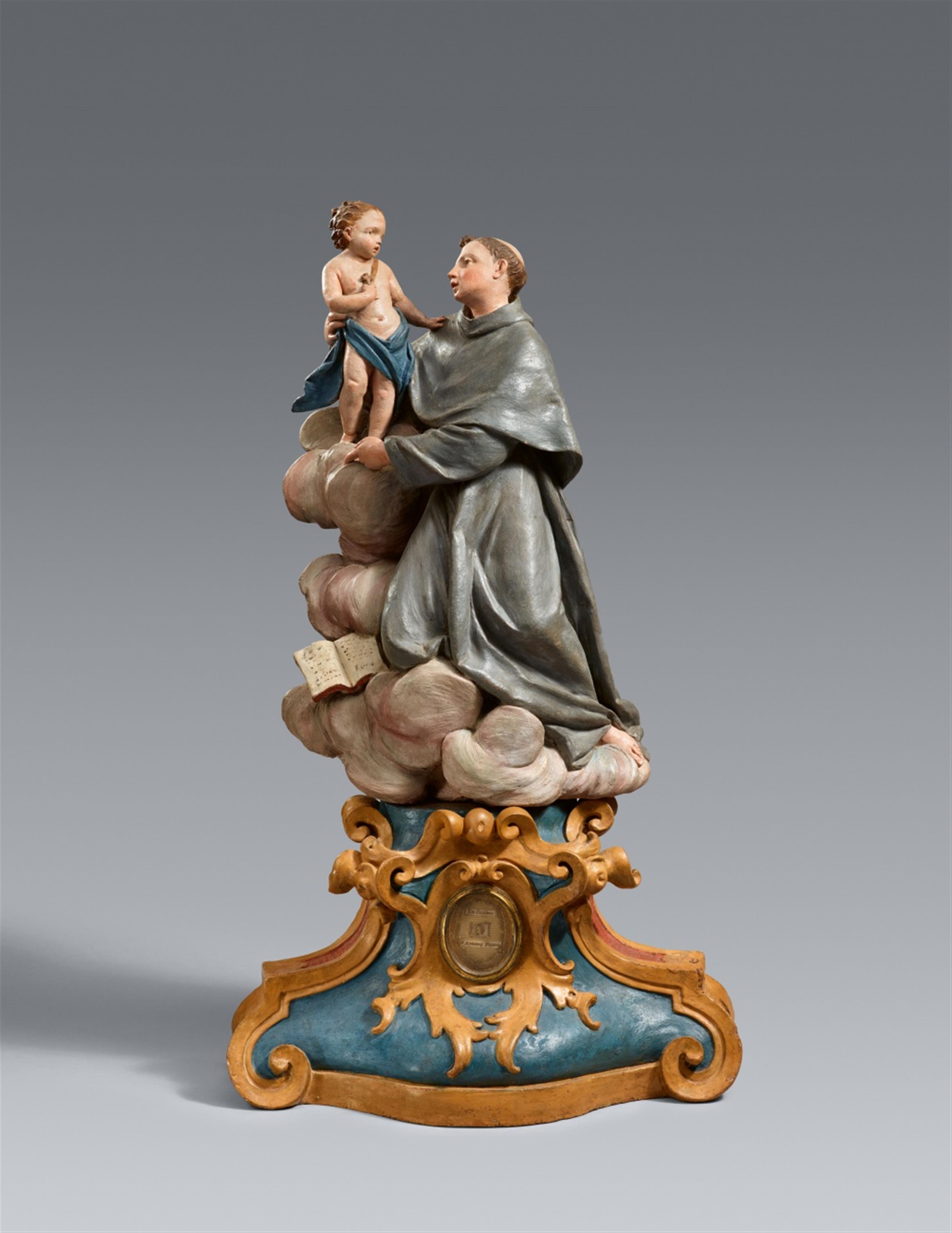 Domenico Piò - A terracotta figure of Saint Anthony by Domenico Piò - image-1