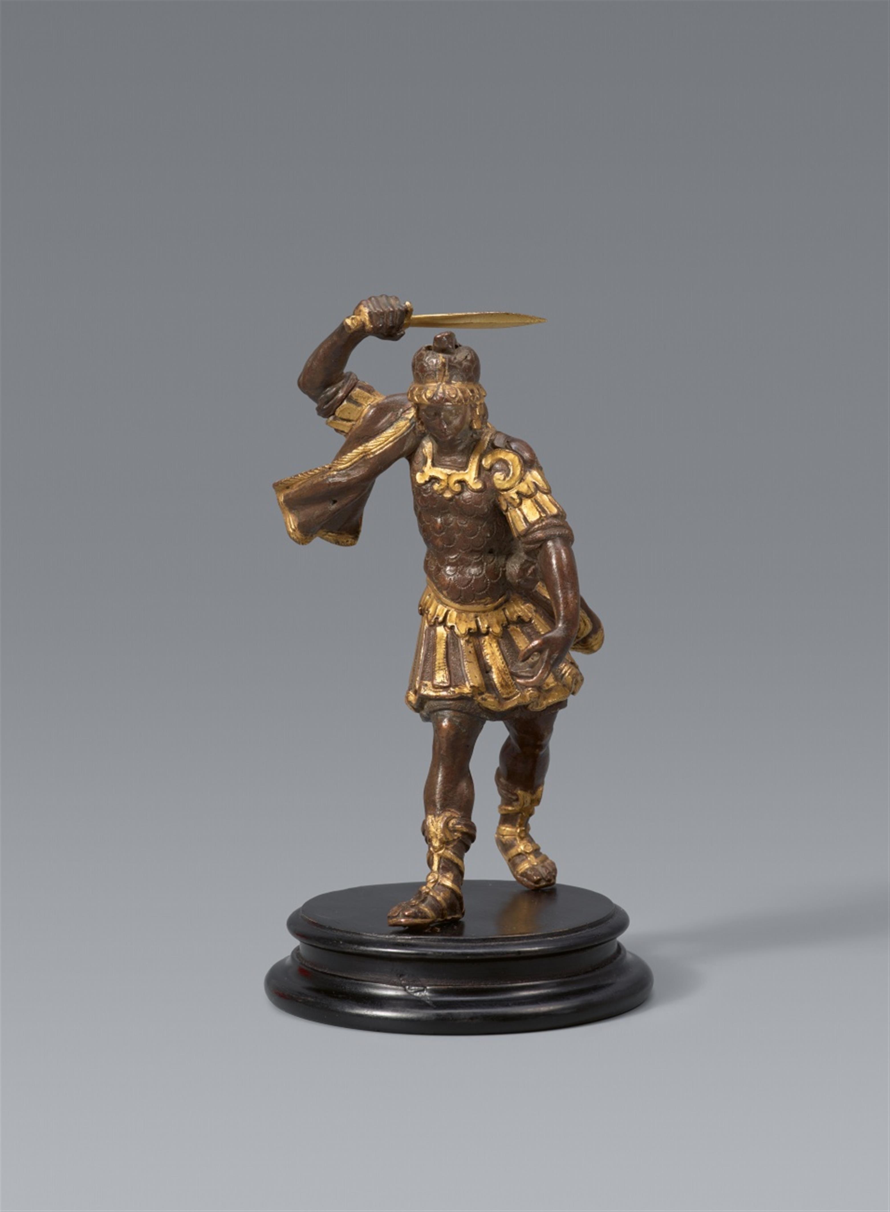 Northern Italy 2nd half 16th century - A North Italian bronze figure of Saint Michael, second half 16th century - image-1