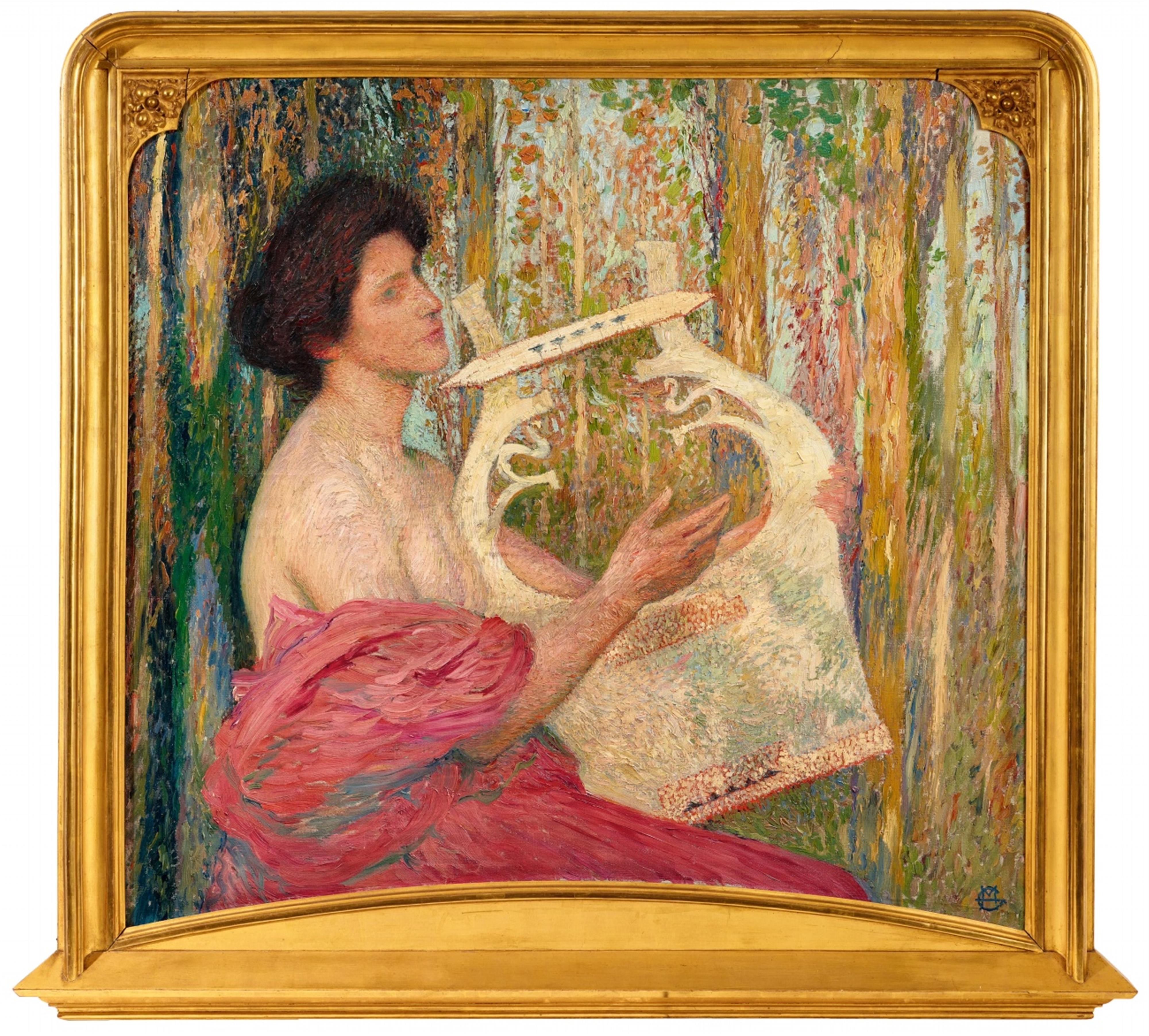 Henri Martin - Muse à la lyre - image-1