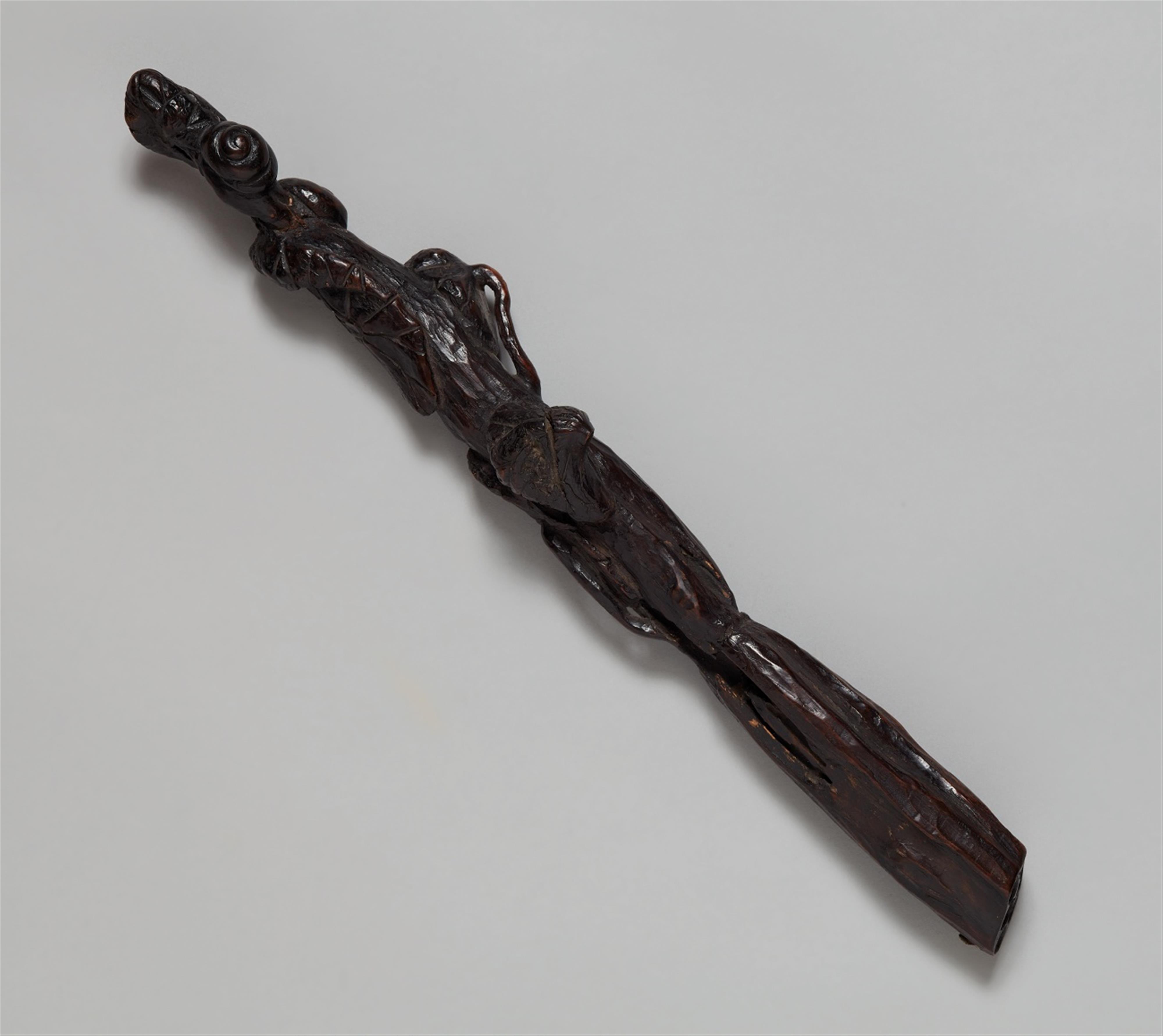 Possibly a wood sceptre. 19th century - image-1