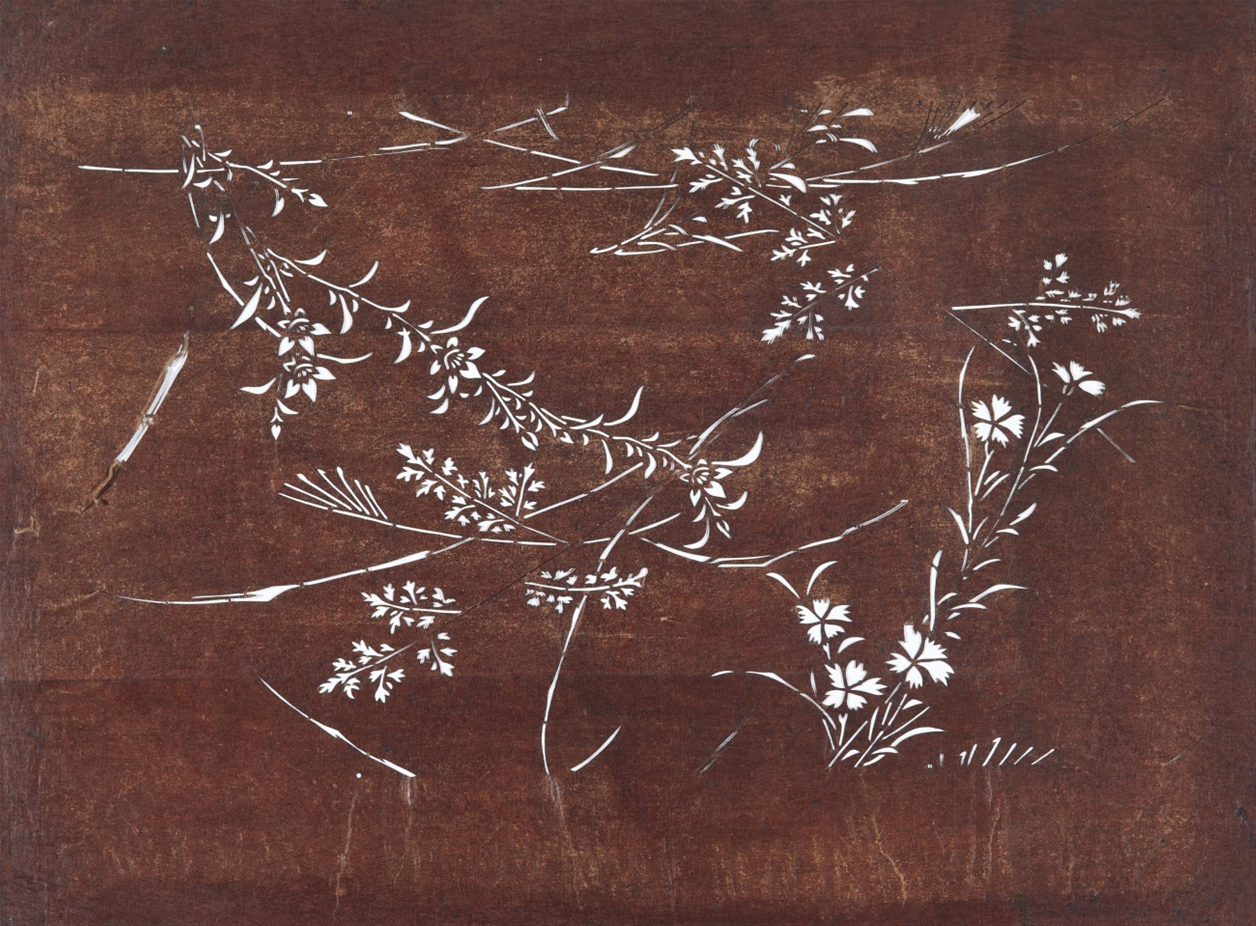 60 chuban paper stencils (katakami). Late 19th/early 20th century - image-4