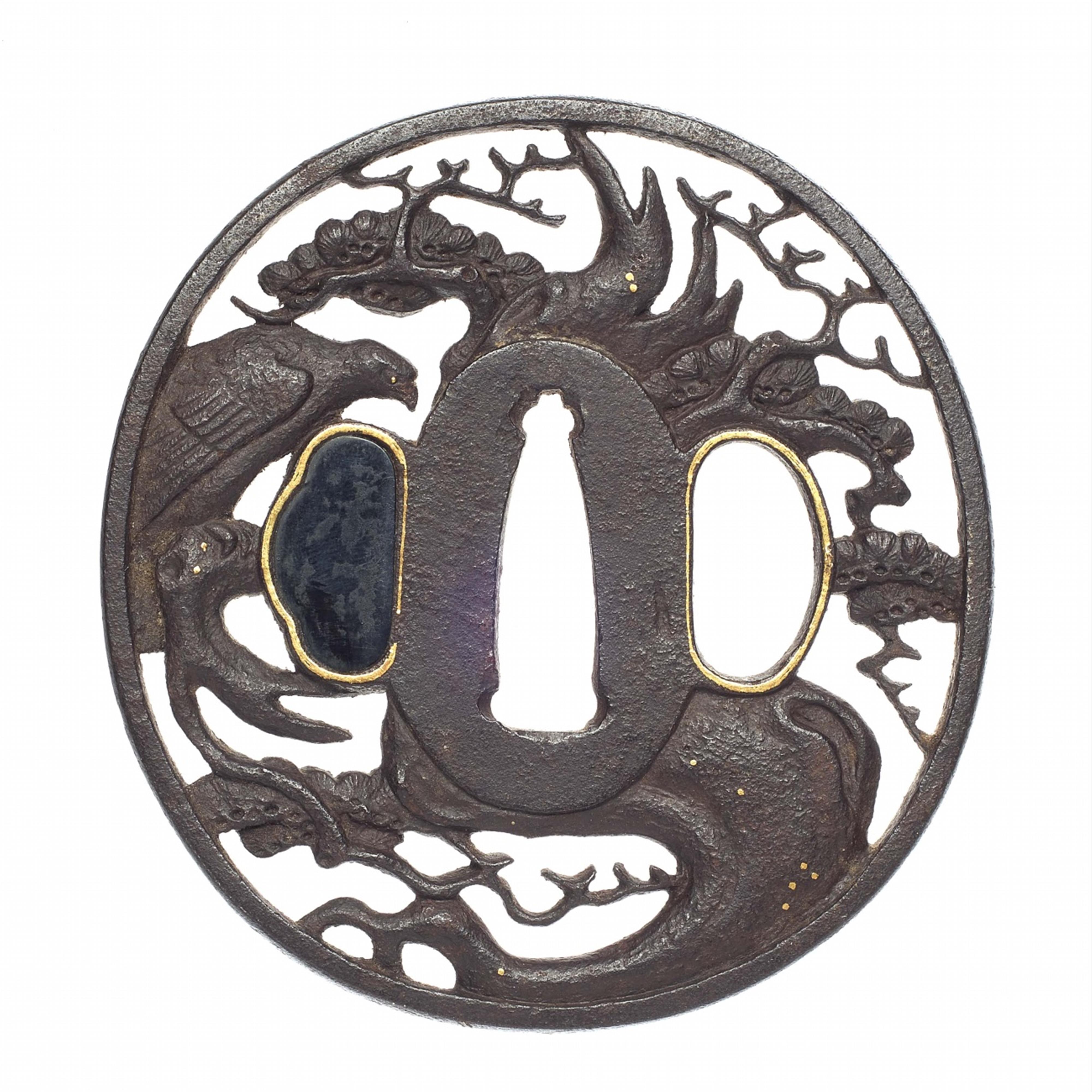 Tsuba. Eisen. Edo-Zeit - image-2