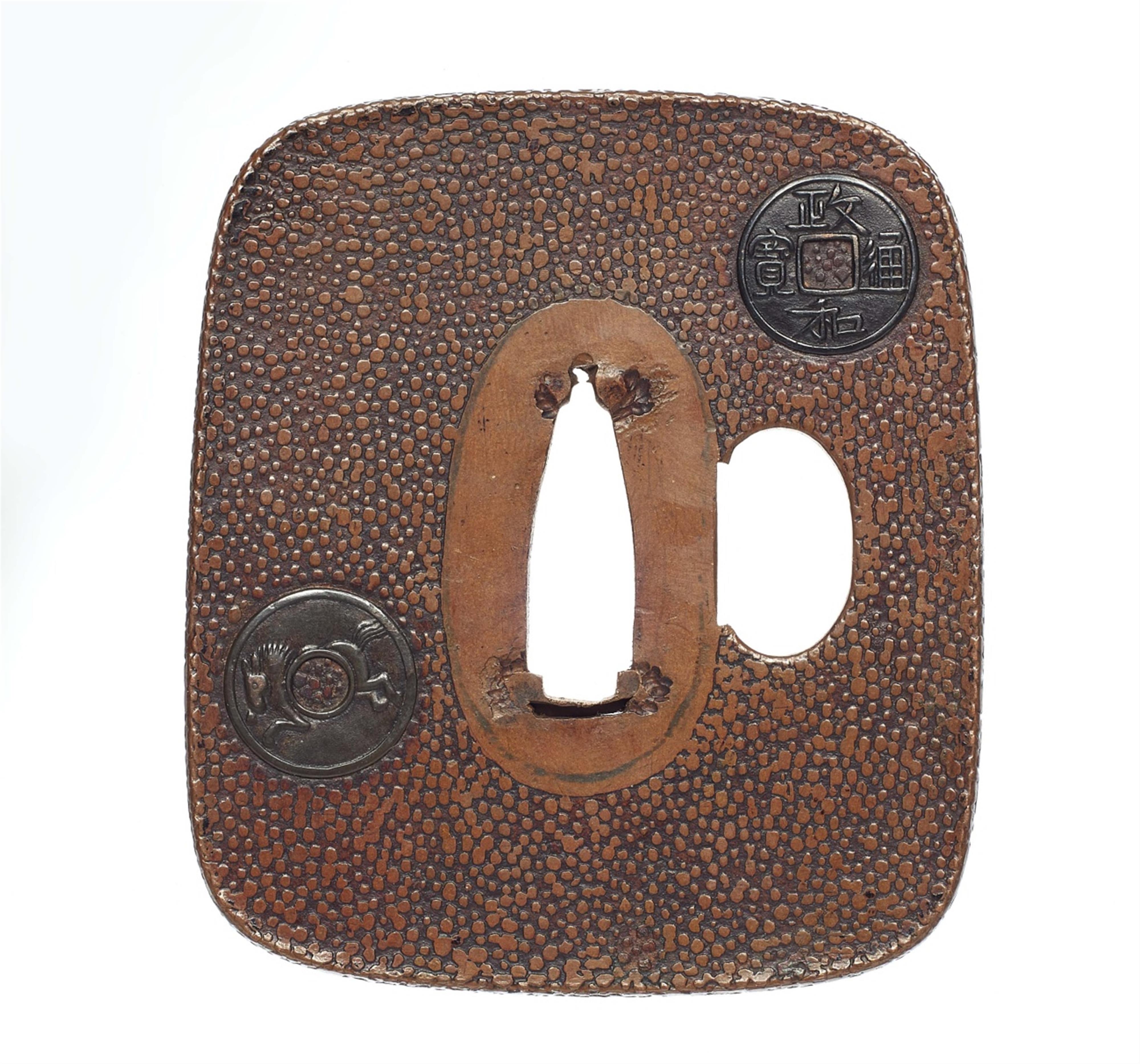 Tsuba. Kupfer. Edo-Zeit, 19. Jh. - image-2