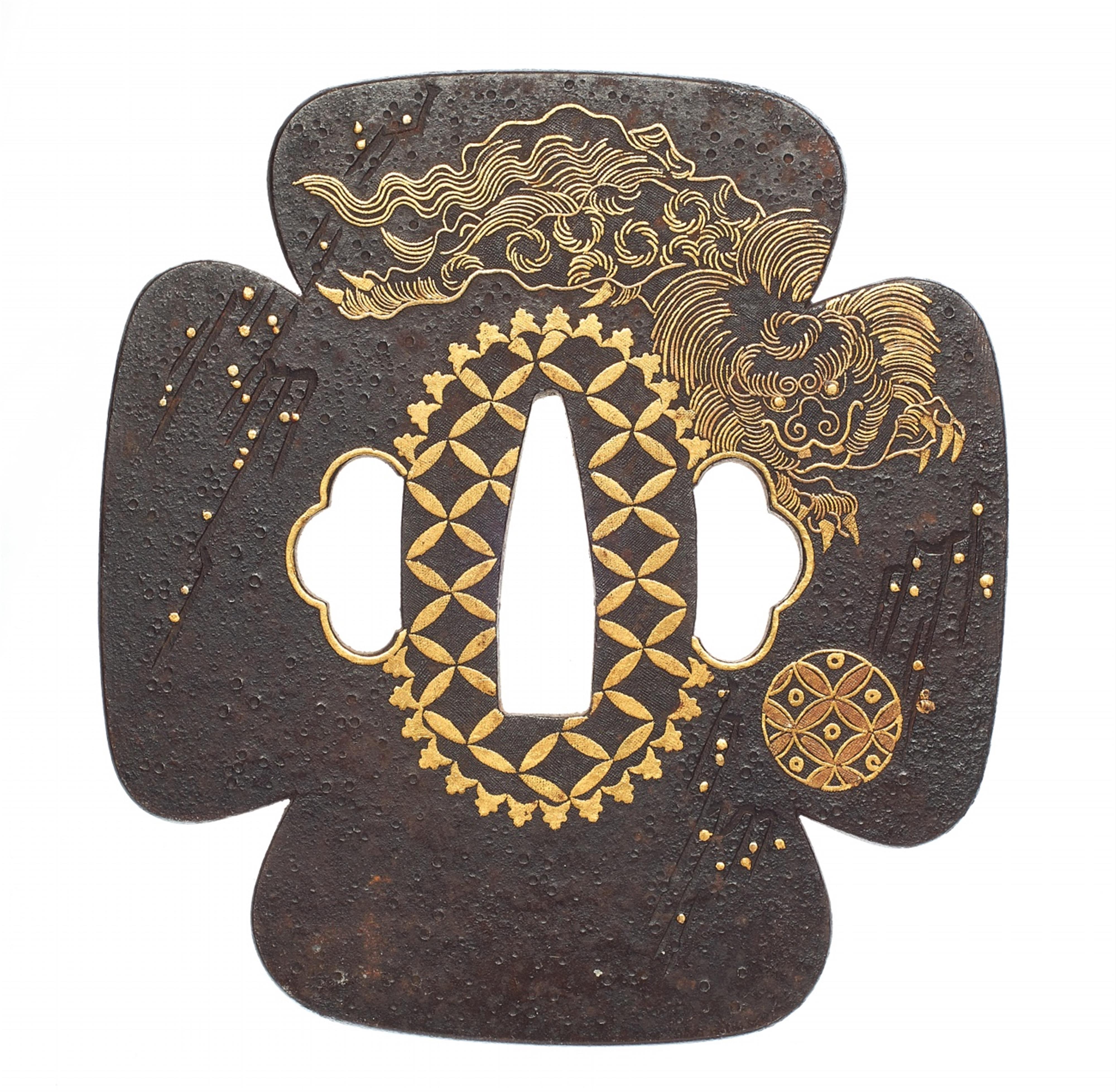 Tsuba. Eisen. Edo-Zeit - image-1