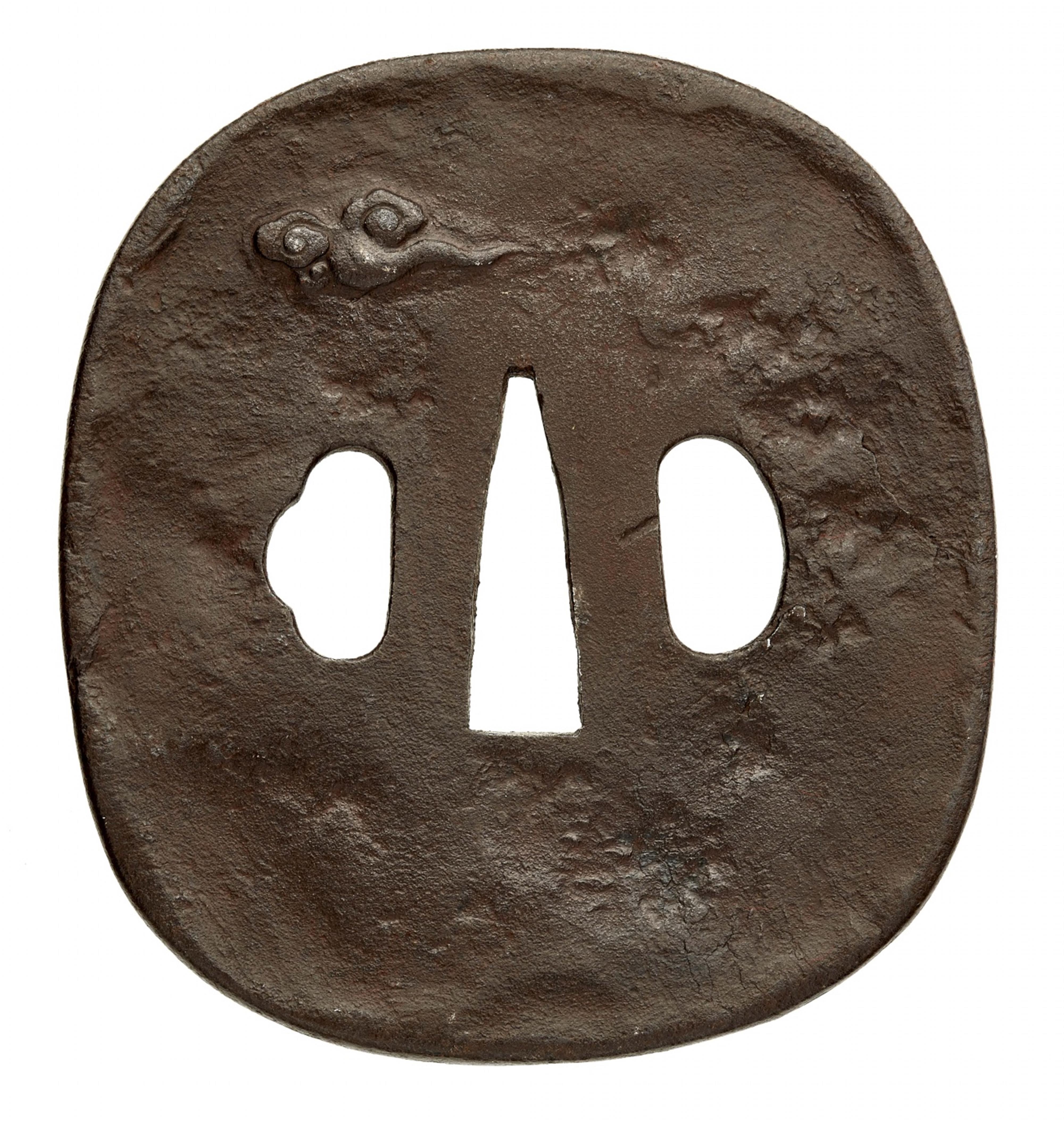 Two iron tsuba. Edo period - image-2