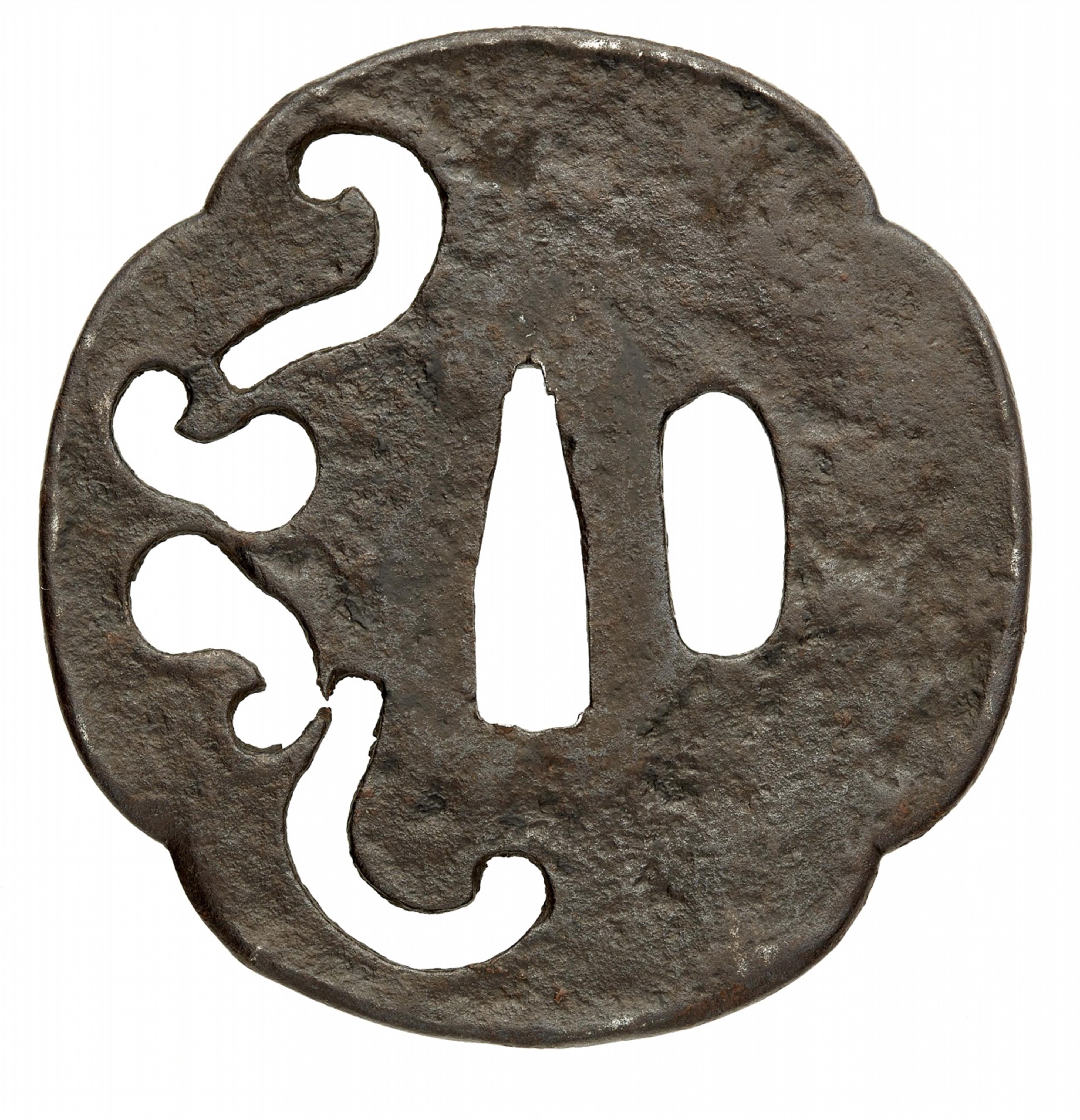 Two iron tsuba. Edo period - image-4