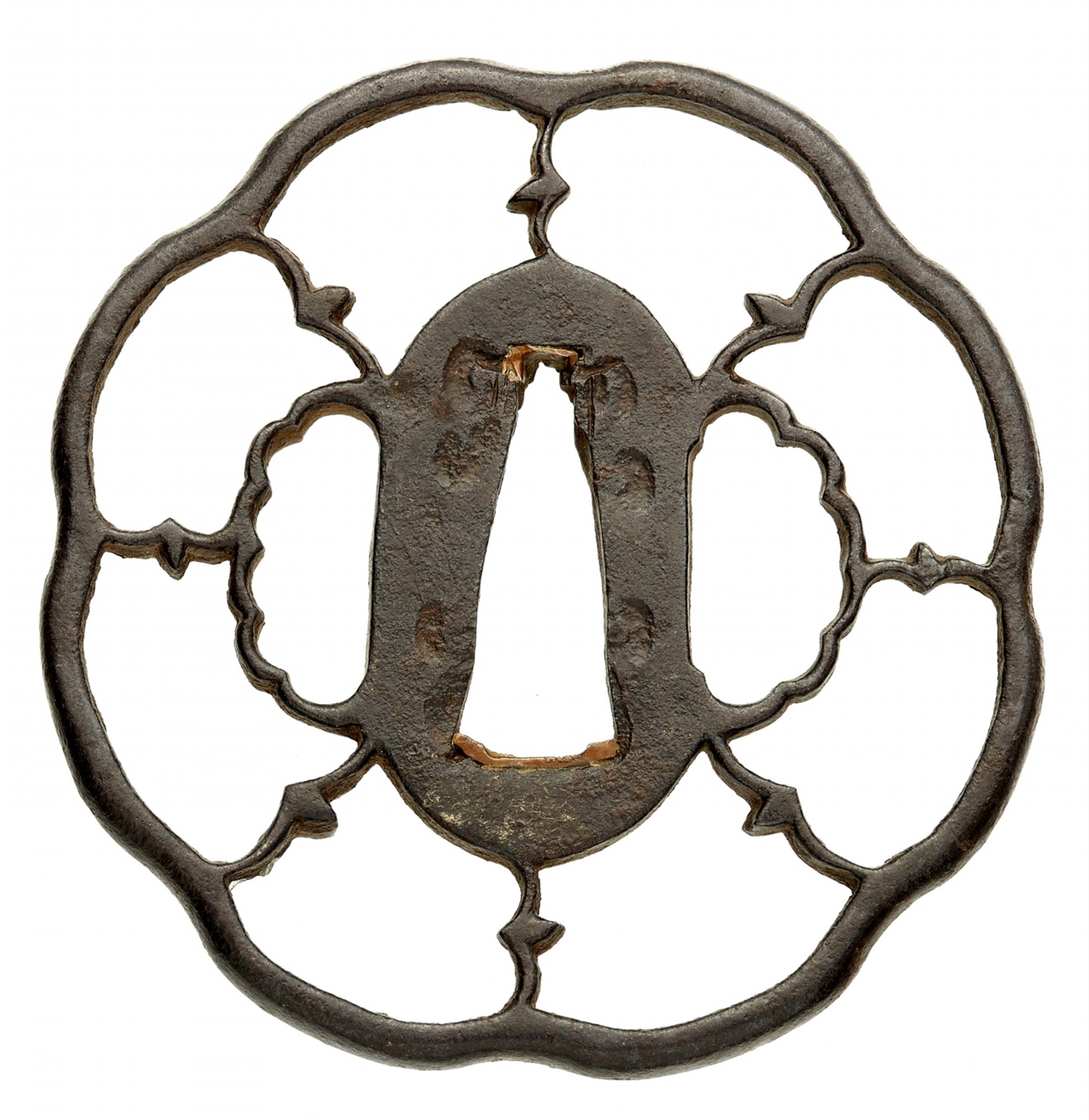 Zwei tsuba. Eisen. Edo-Zeit - image-2