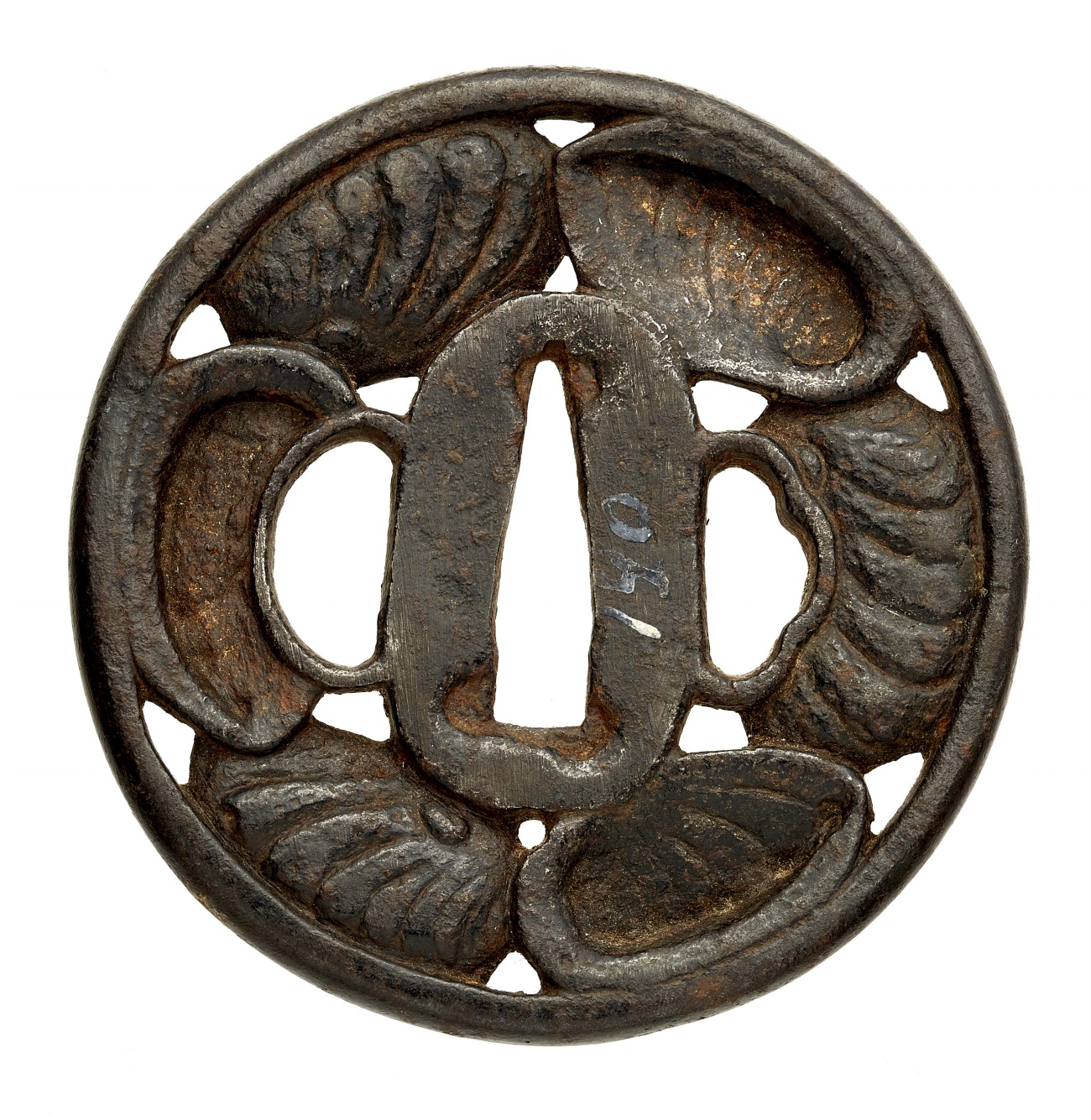 Three iron tsuba. Edo period, 18th/19th century - image-6