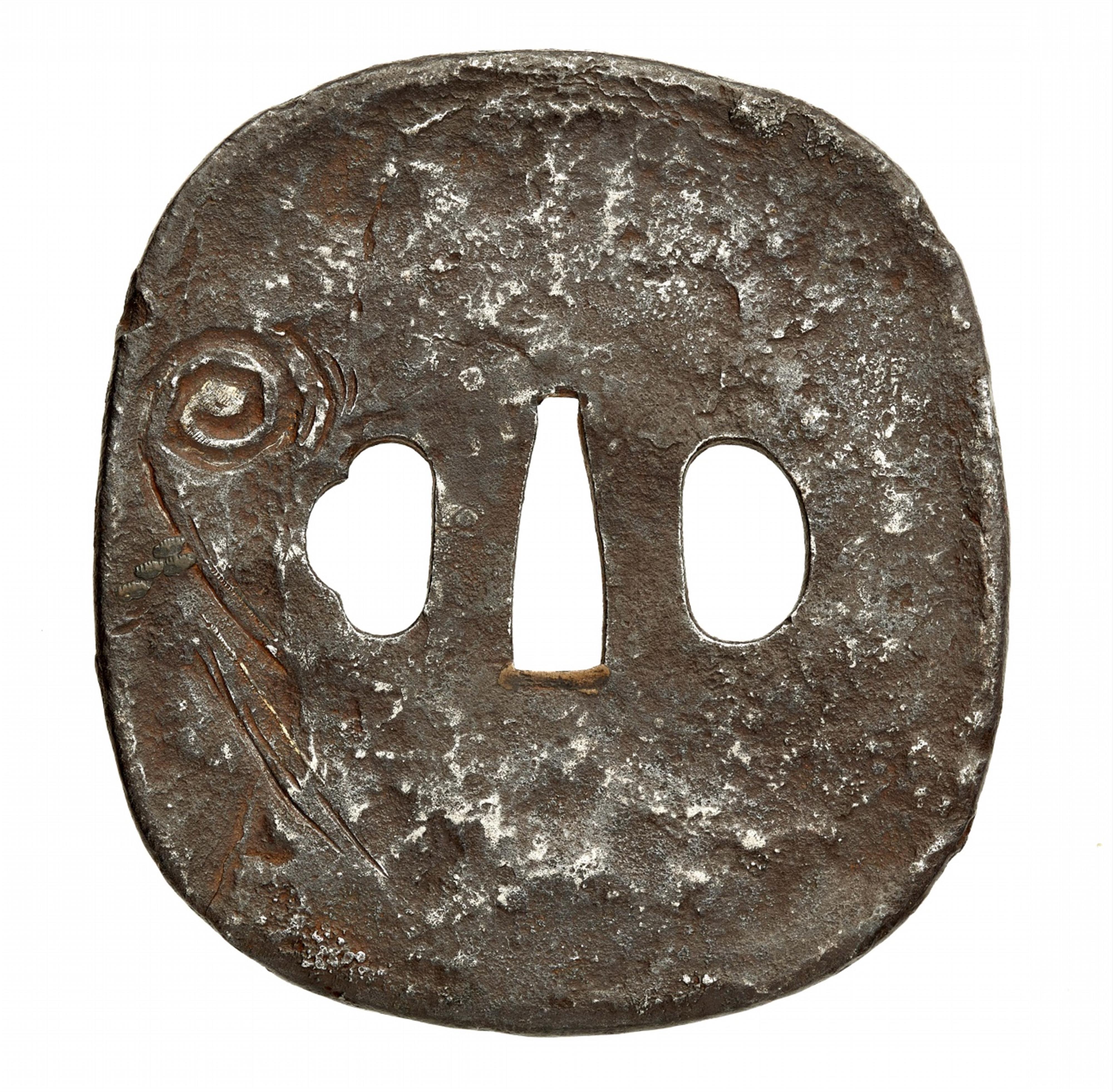 Vier tsuba. Eisen. Edo-Zeit, 18./19. Jh. - image-5