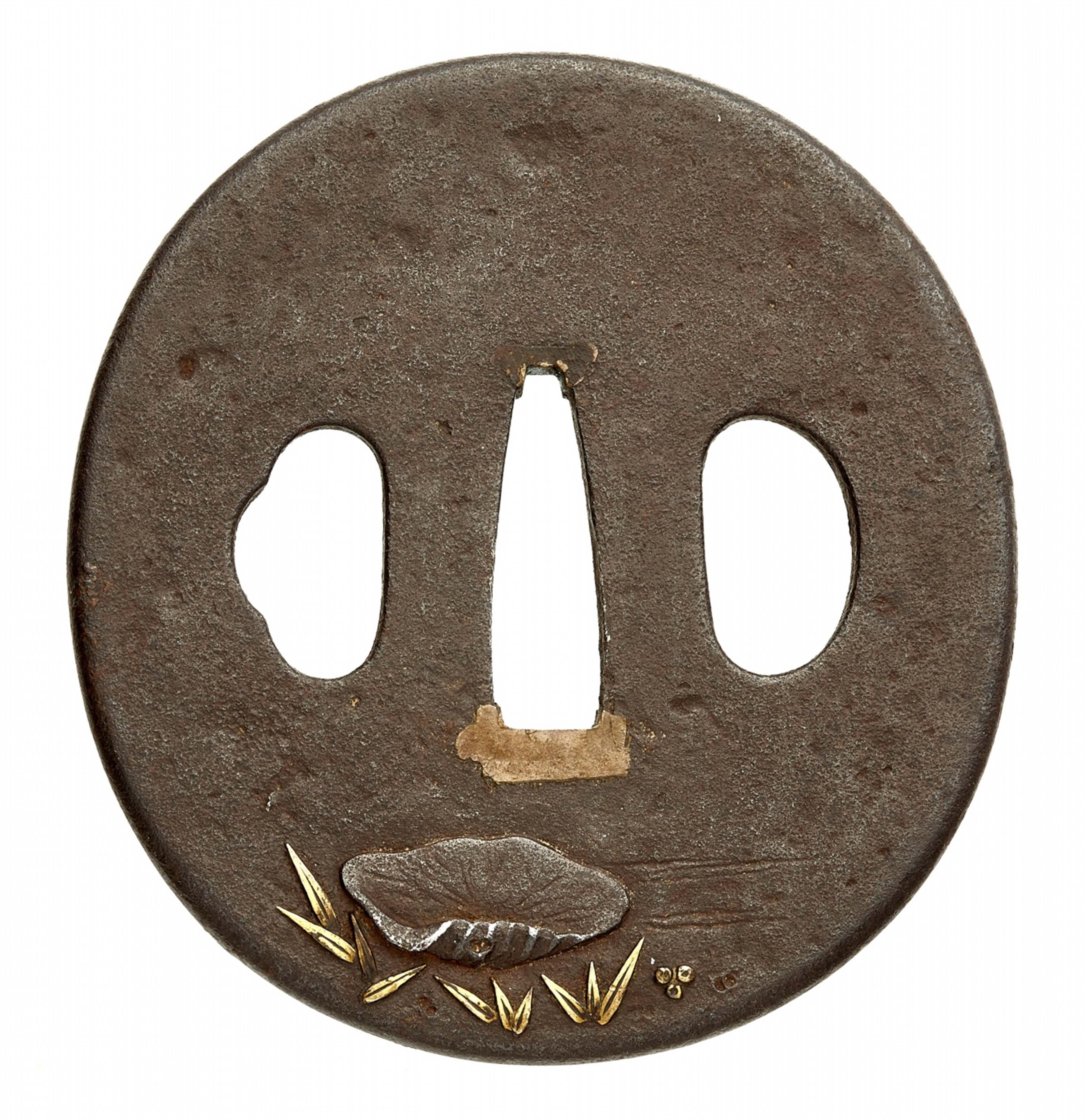 Drei tsuba. Eisen. Edo-Zeit, 18./19. Jh. - image-6