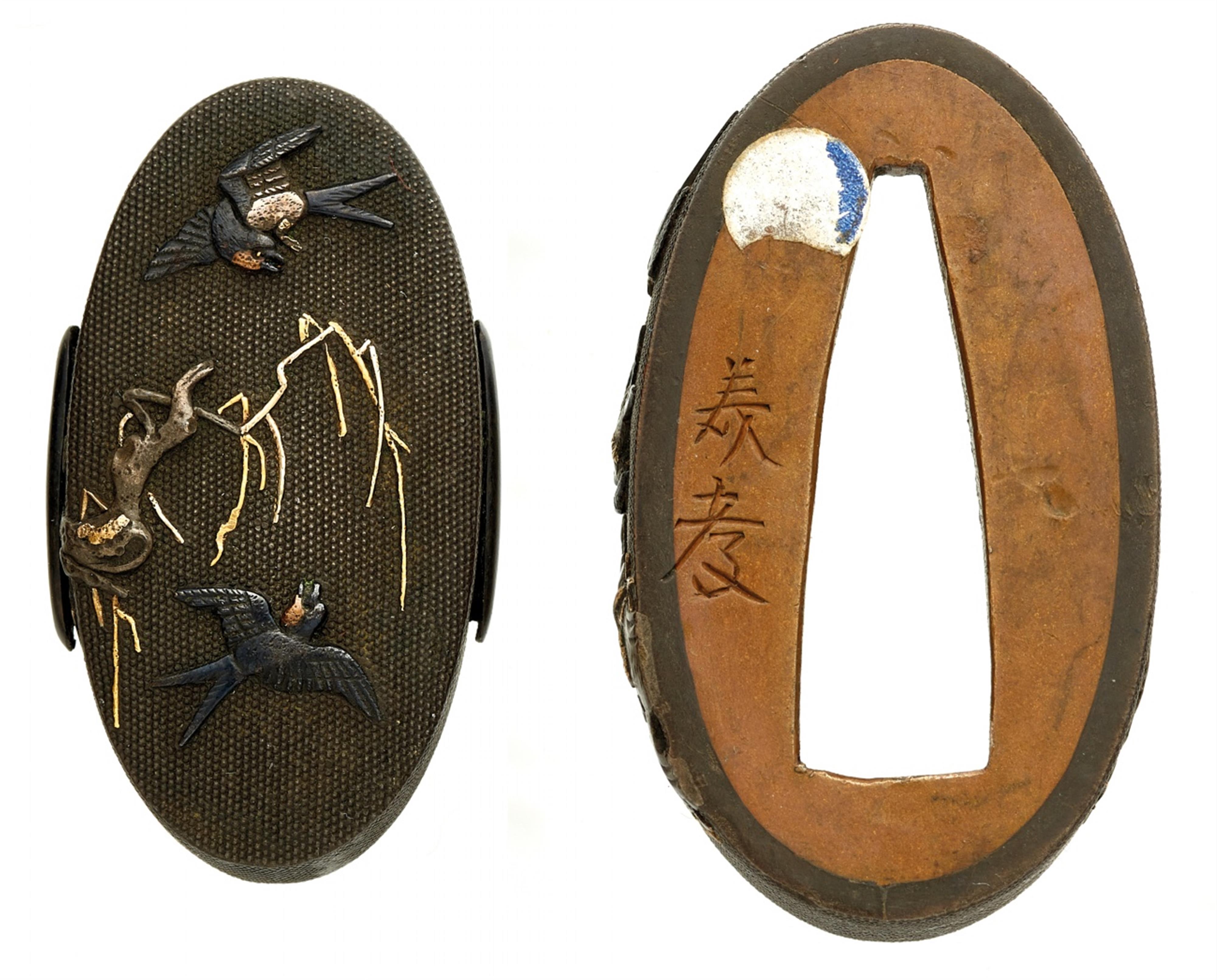 Fuchi-kashira. 1. Hälfte 19. Jh. - image-1