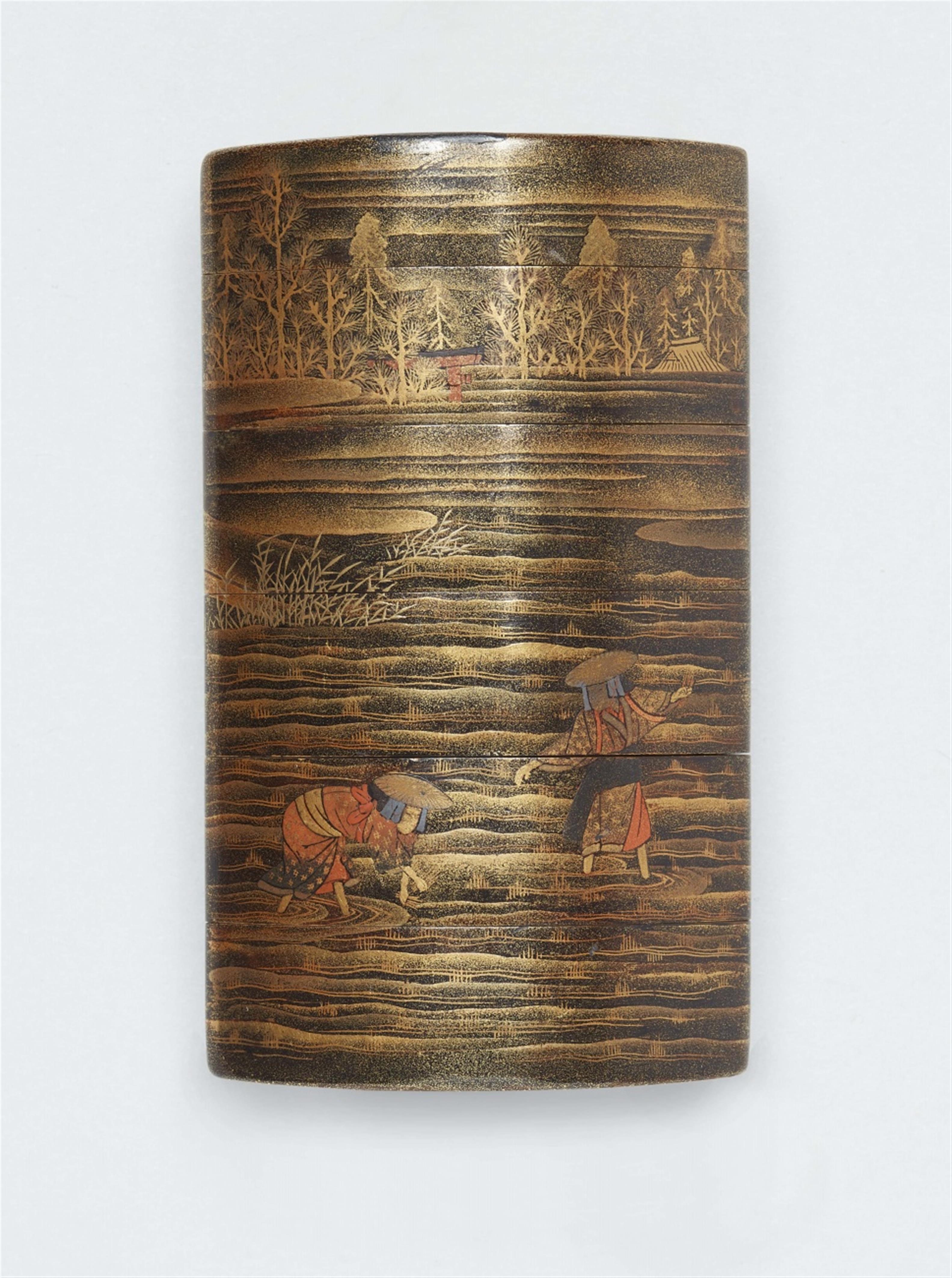 A five-case inro. Early 19th century - image-2