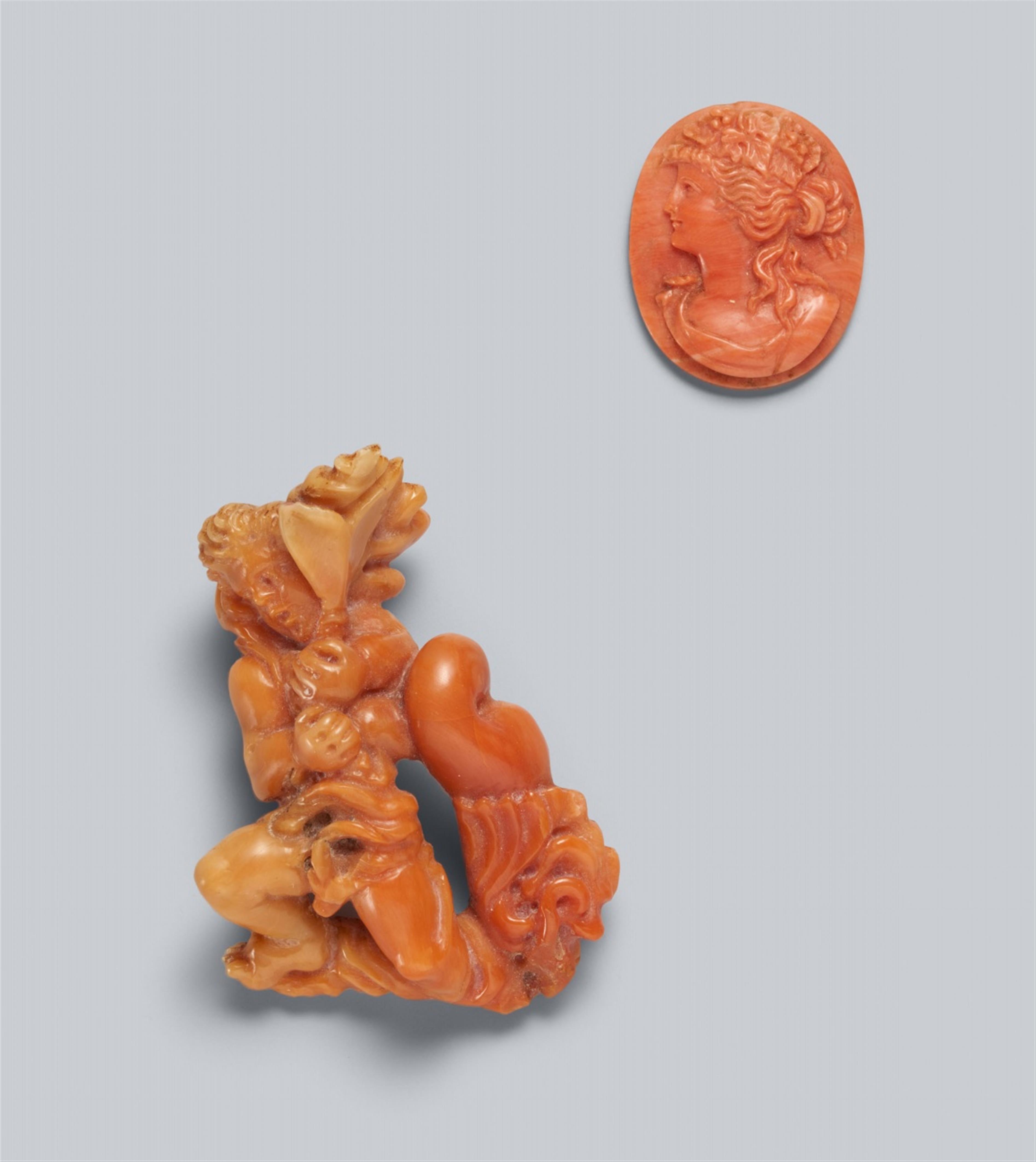 Four Trapani coral carvings - image-2