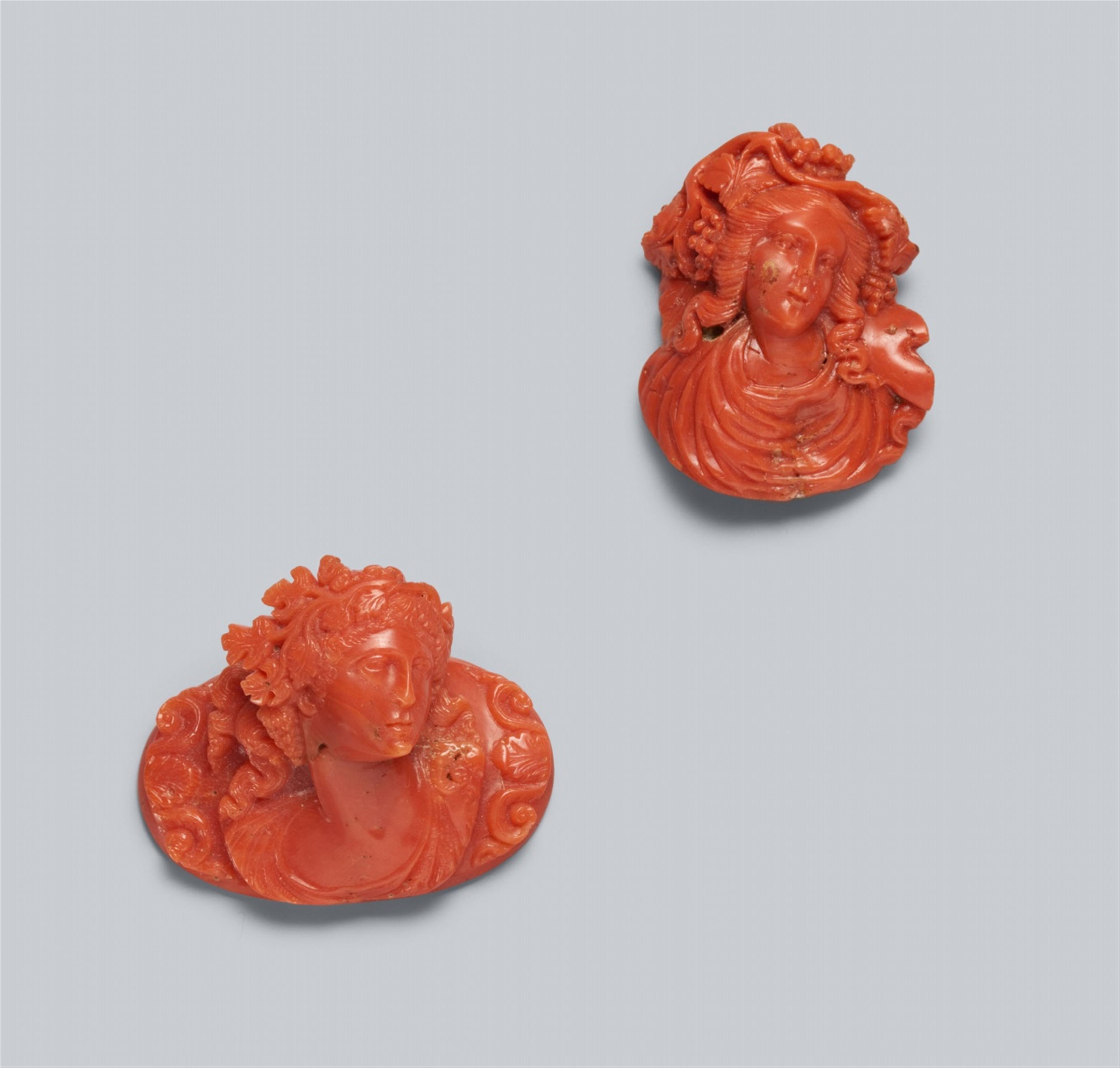 Four Trapani coral carvings - image-3