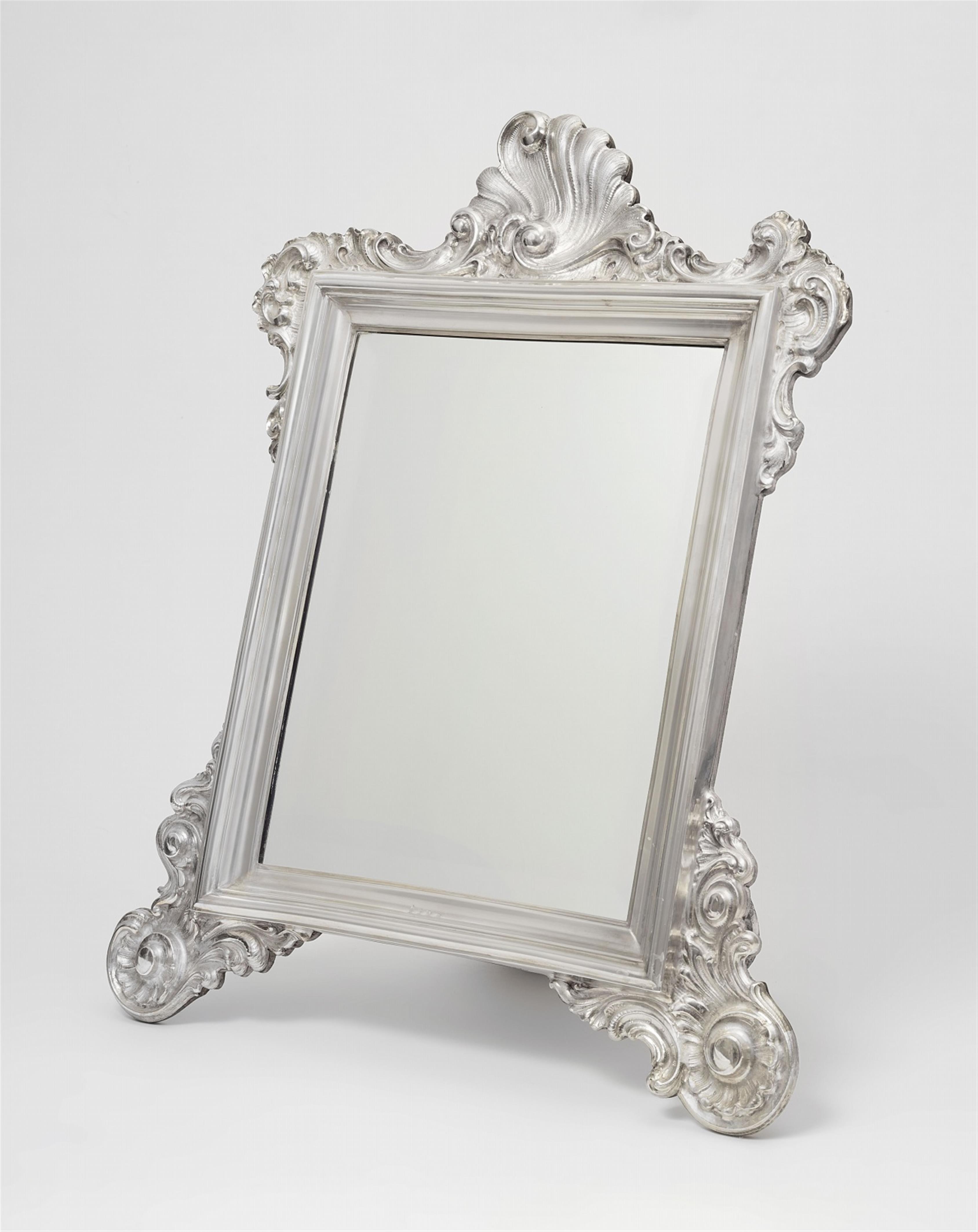 A Venetian silver toilette mirror - image-1