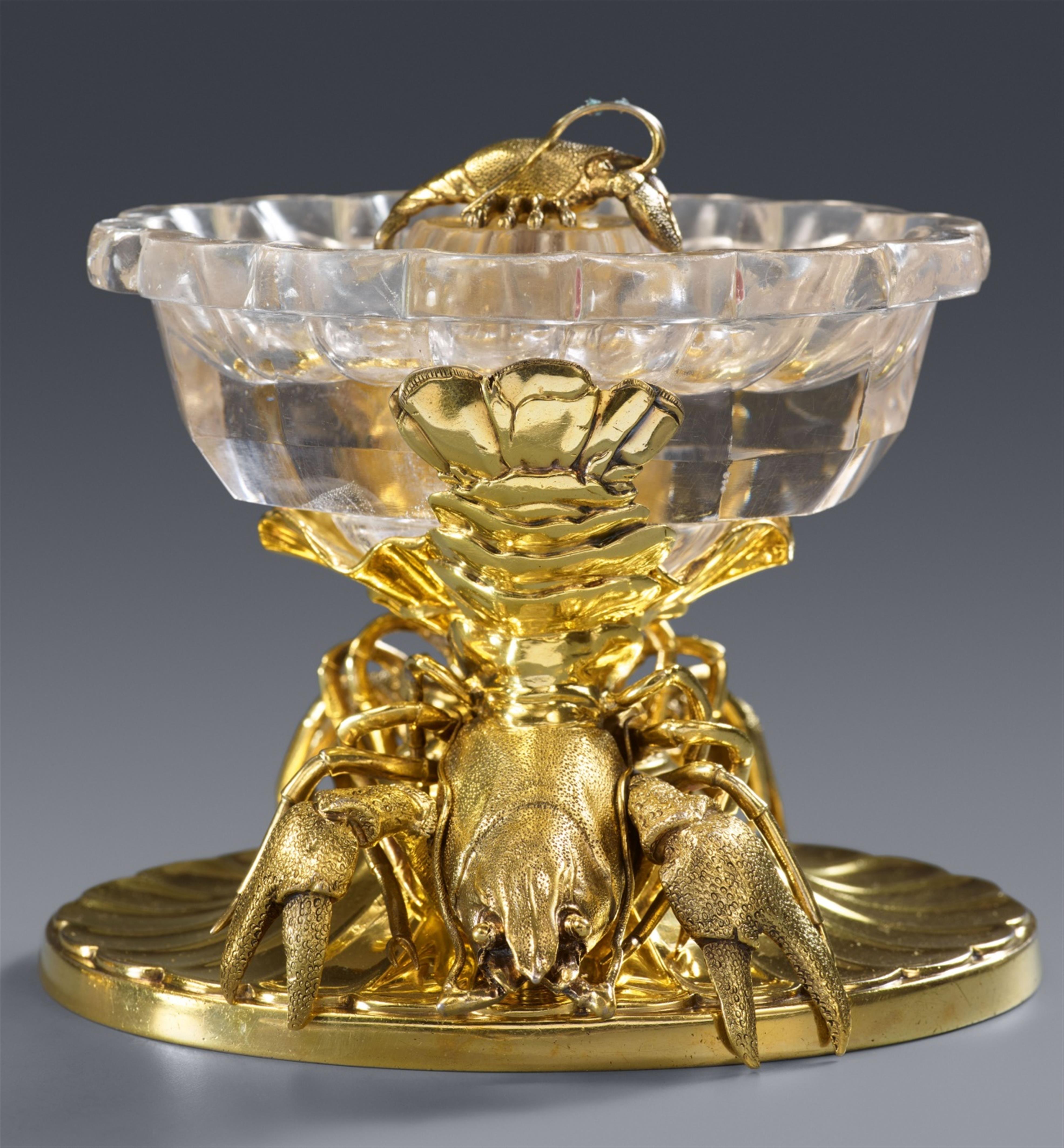 A pair of Parisian silver gilt salts - image-3